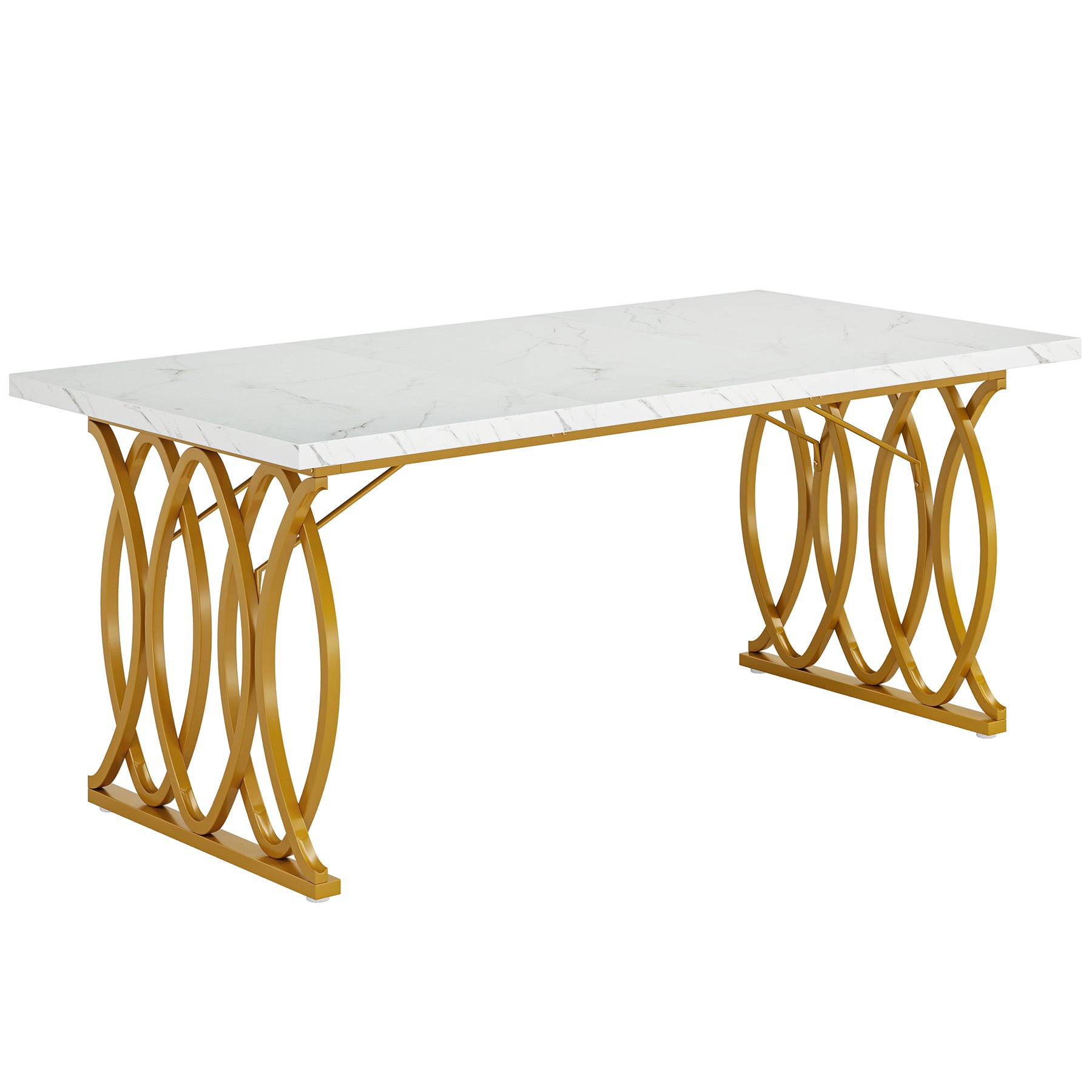 63" Modern Executive Desk, Office Computer Desk Meeting Room Table