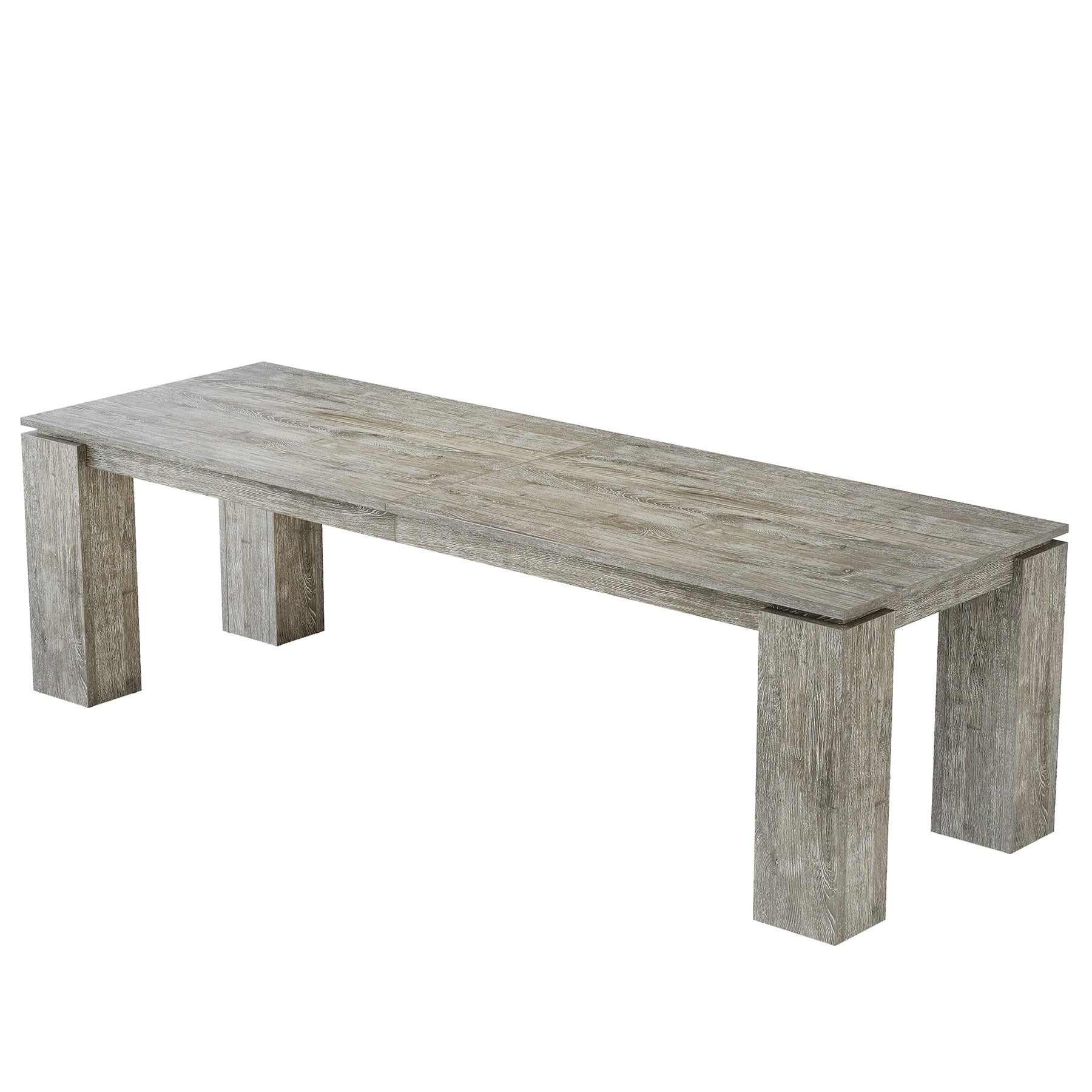 86" Two-Person Desk, Rectangle Double Computer Desk for Home Office