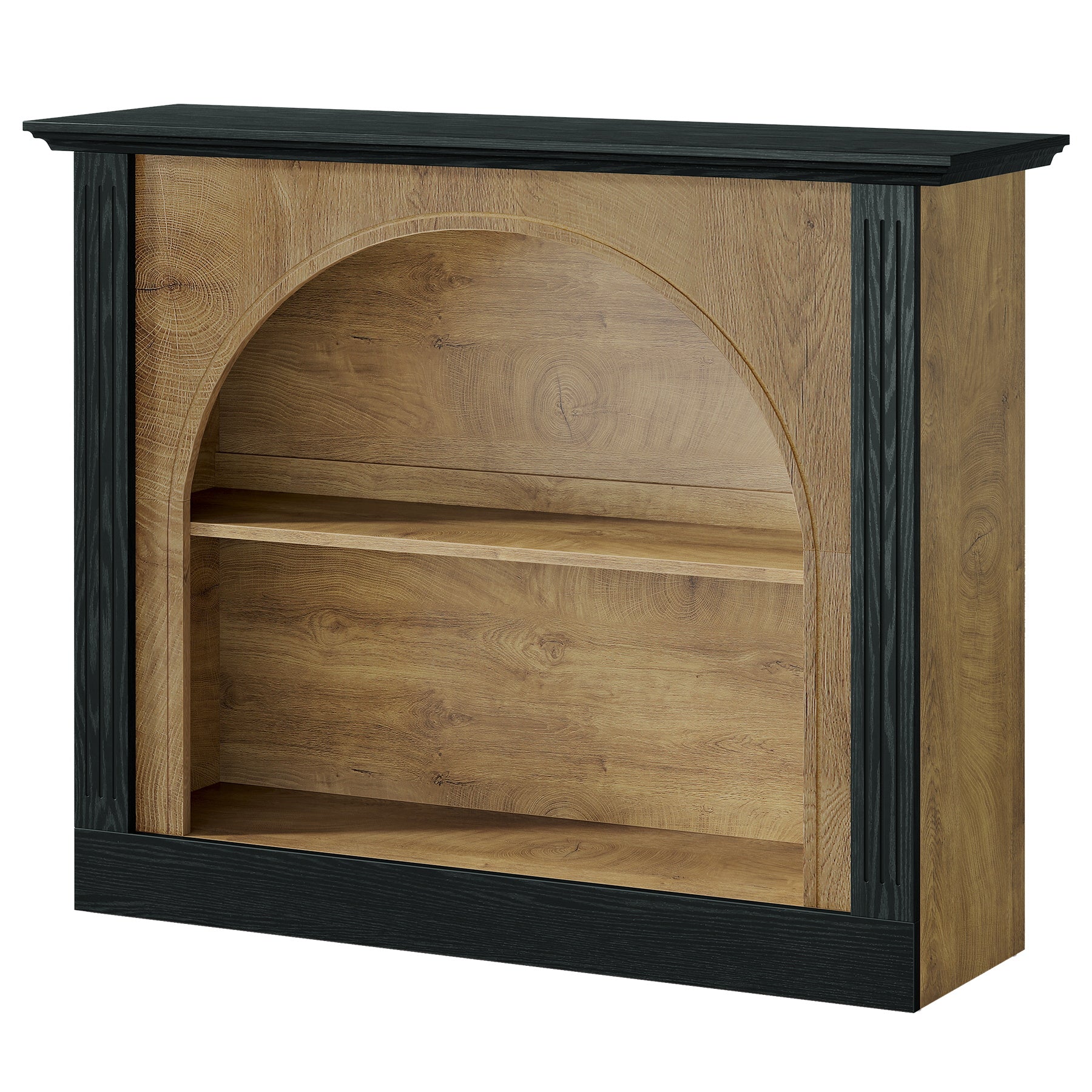 3-Tier Console Table, 43.3" Sofa Entryway Table with Storage