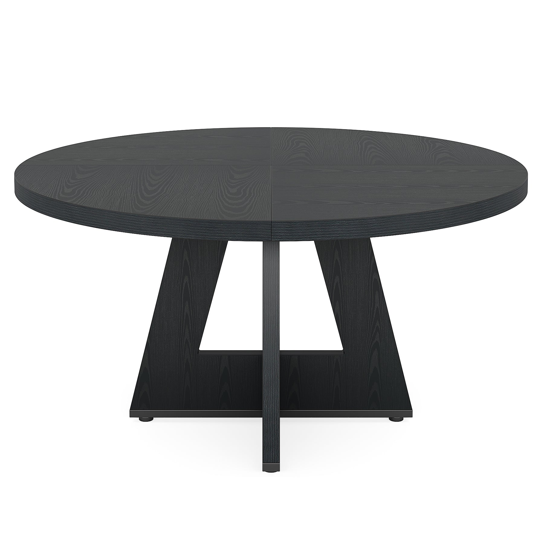 Tribesigns 47 Inch Round Dining Table, Farmhouse Kitchen Table for 4-6