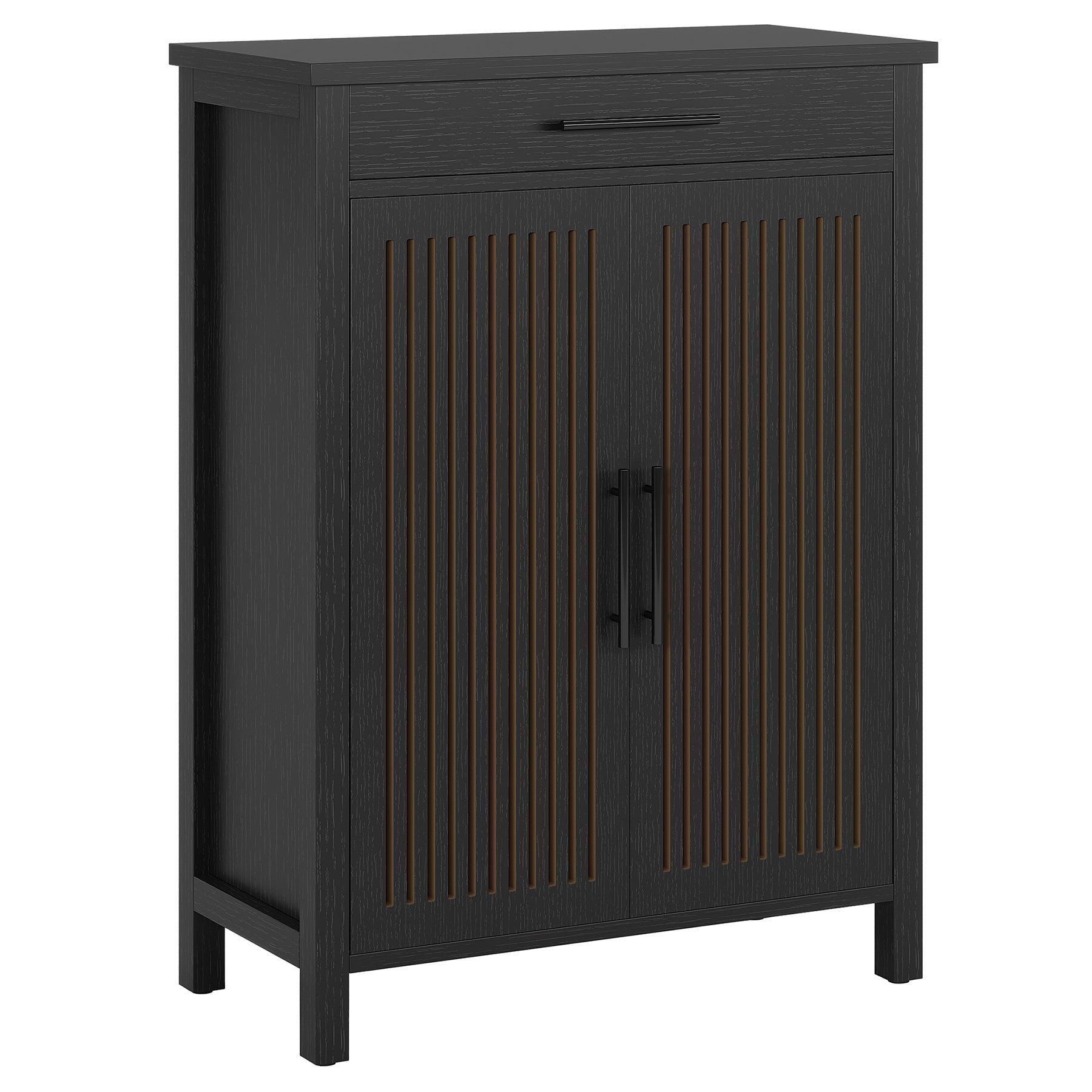 5-Tier Shoe Cabinet, Freestanding Shoe Rack Organizer with Adjustable Shelves