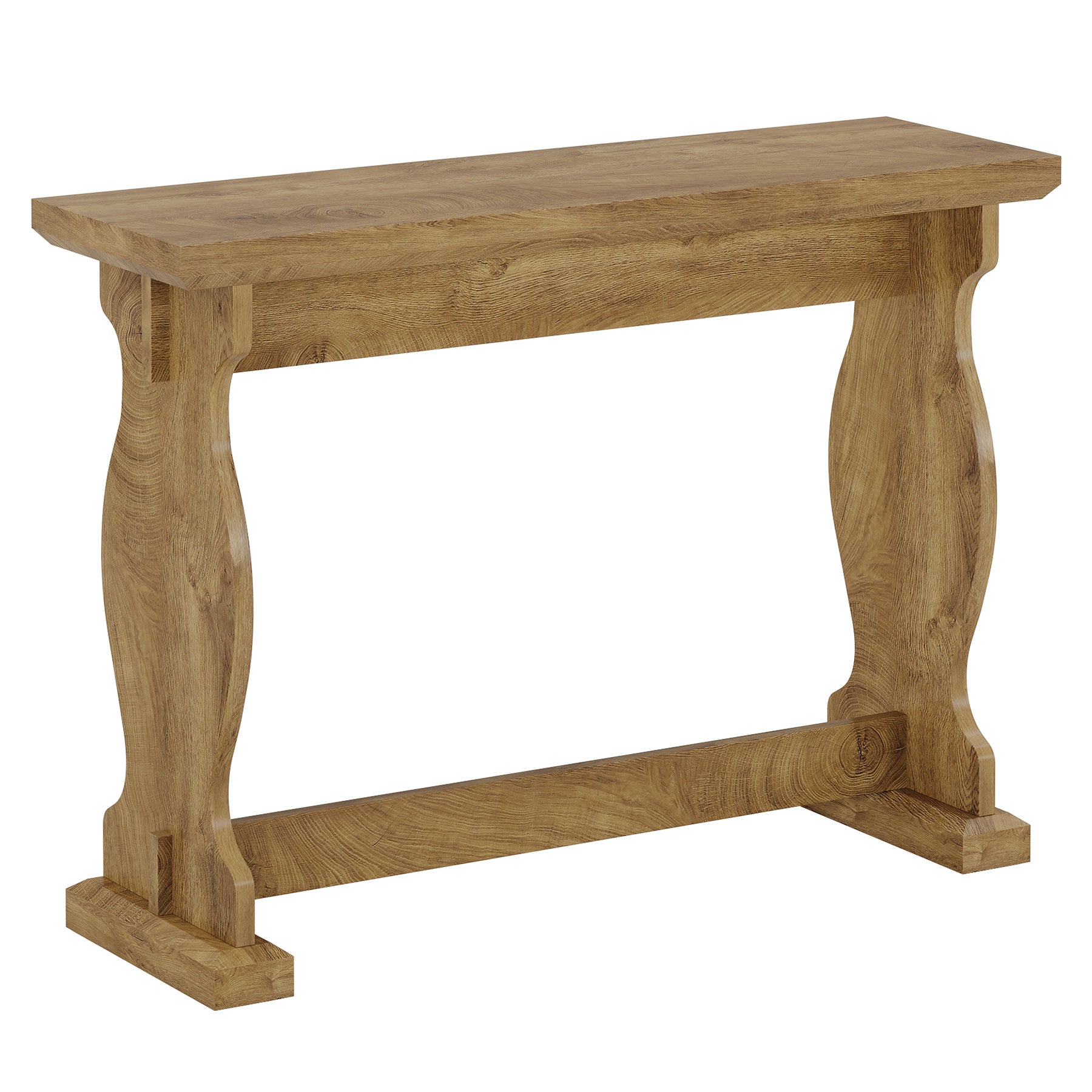 51" Console Table, Farmhouse Narrow Sofa Table Hallway Table Tribesigns
