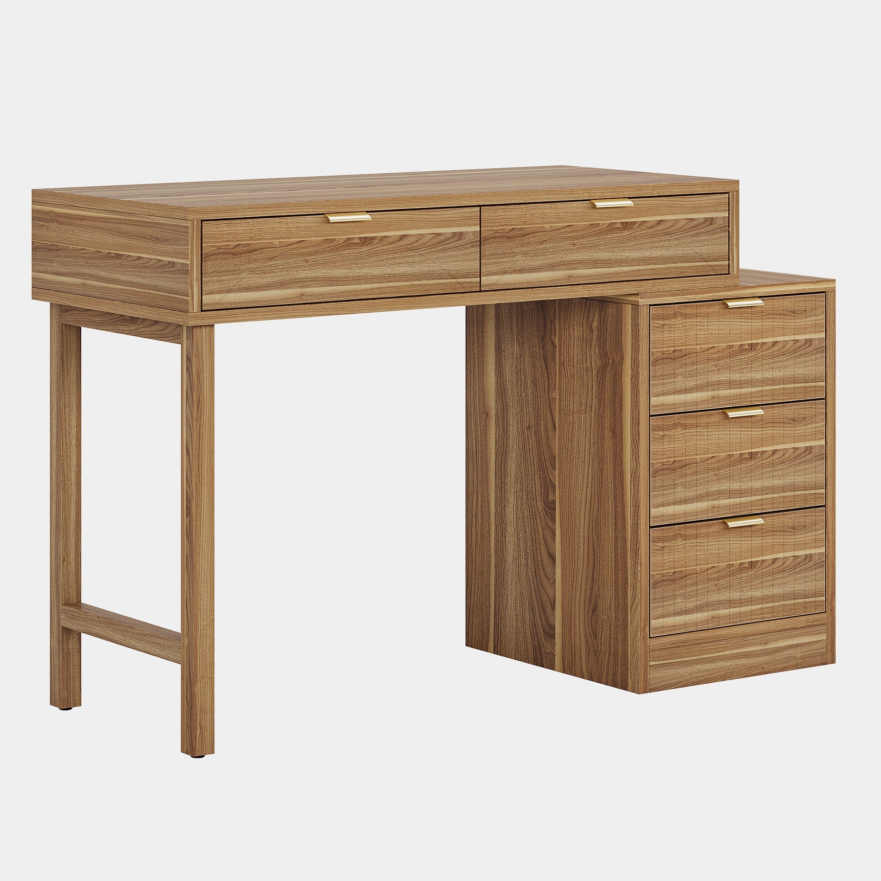 55" Computer Desk, Modern Home Office Desk Study Desk Tribesigns