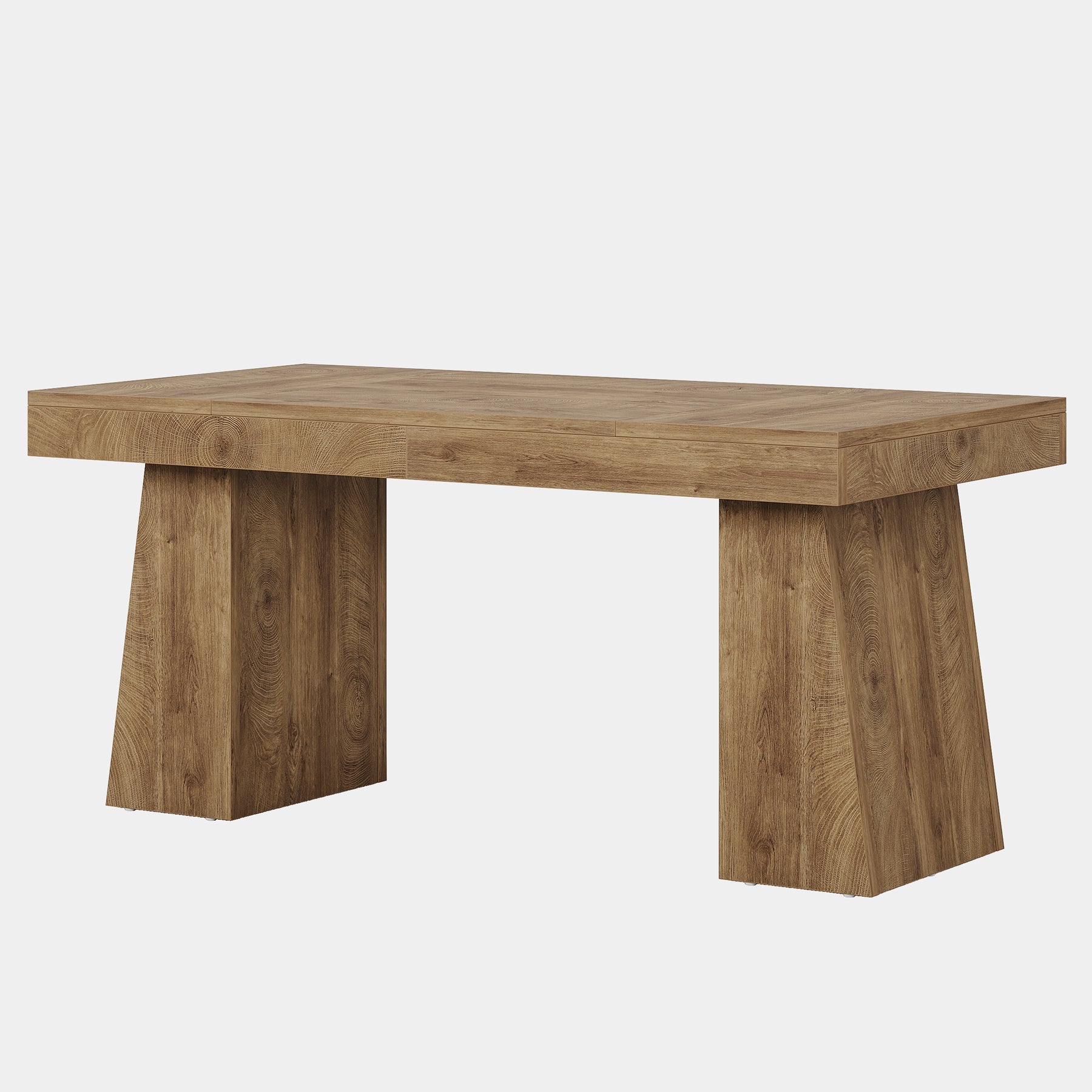 55" Executive Desk, Modern Wood Computer Desk Workstation Desk Tribesigns