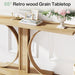 55.12" Wood Console Table, Traditional Sofa Table Entryway Table Tribesigns