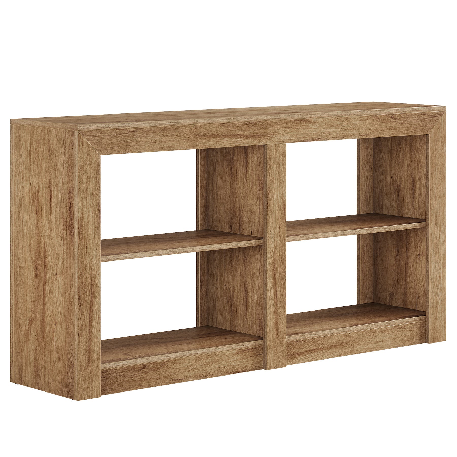 59" Console Table, 3 - Tier Sofa Table Entryway Table with Storage Tribesigns