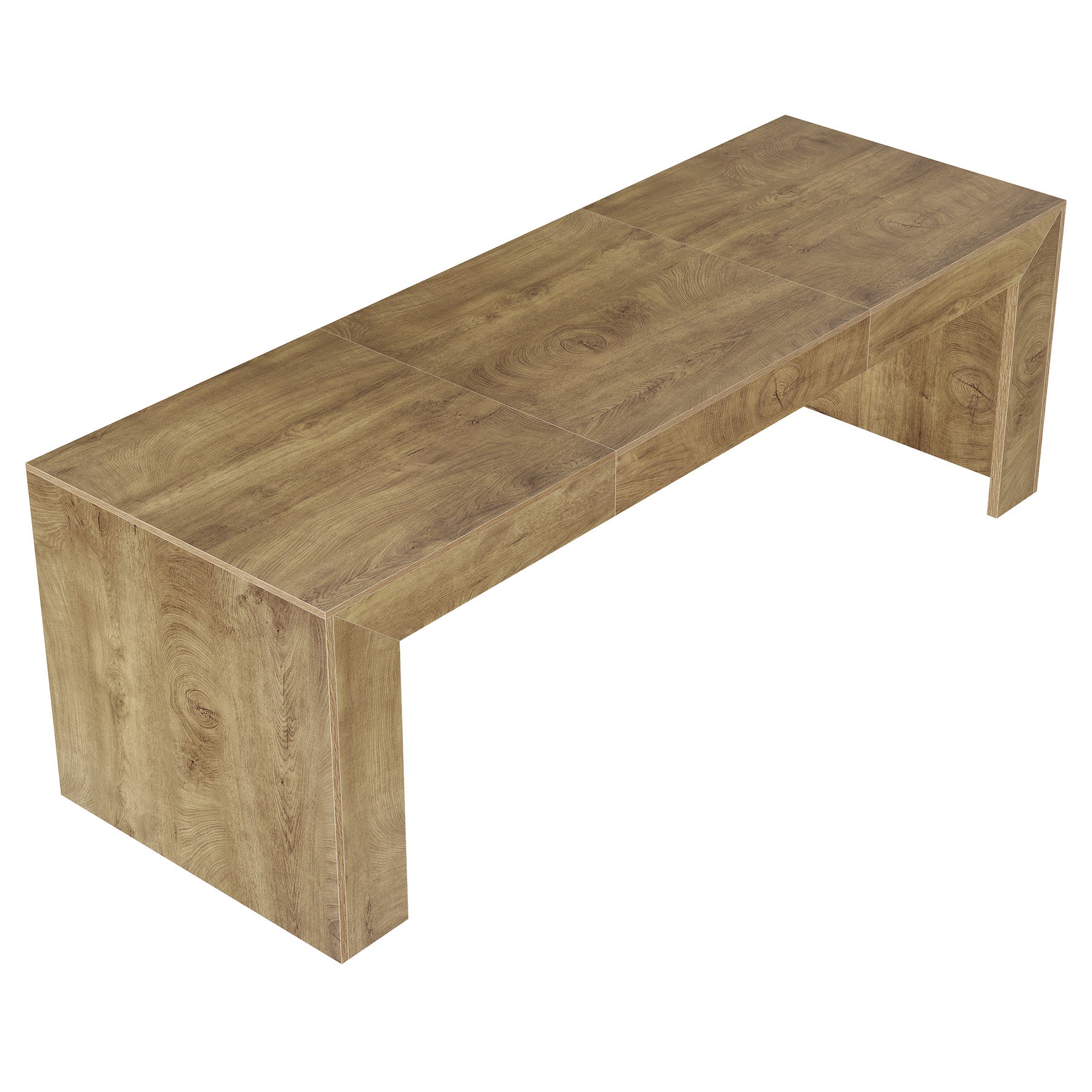 78.7" Computer Desk, Long Two-Person Desk Executive Desk for Home Office