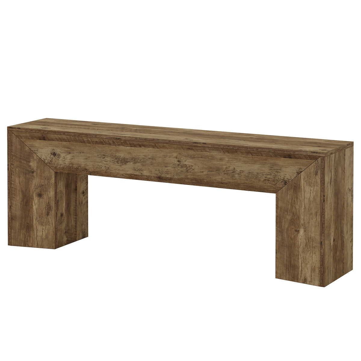 63" TV Stand with Hidden Metal Frame, Low Media Console Table for Living Room and Bedroom
