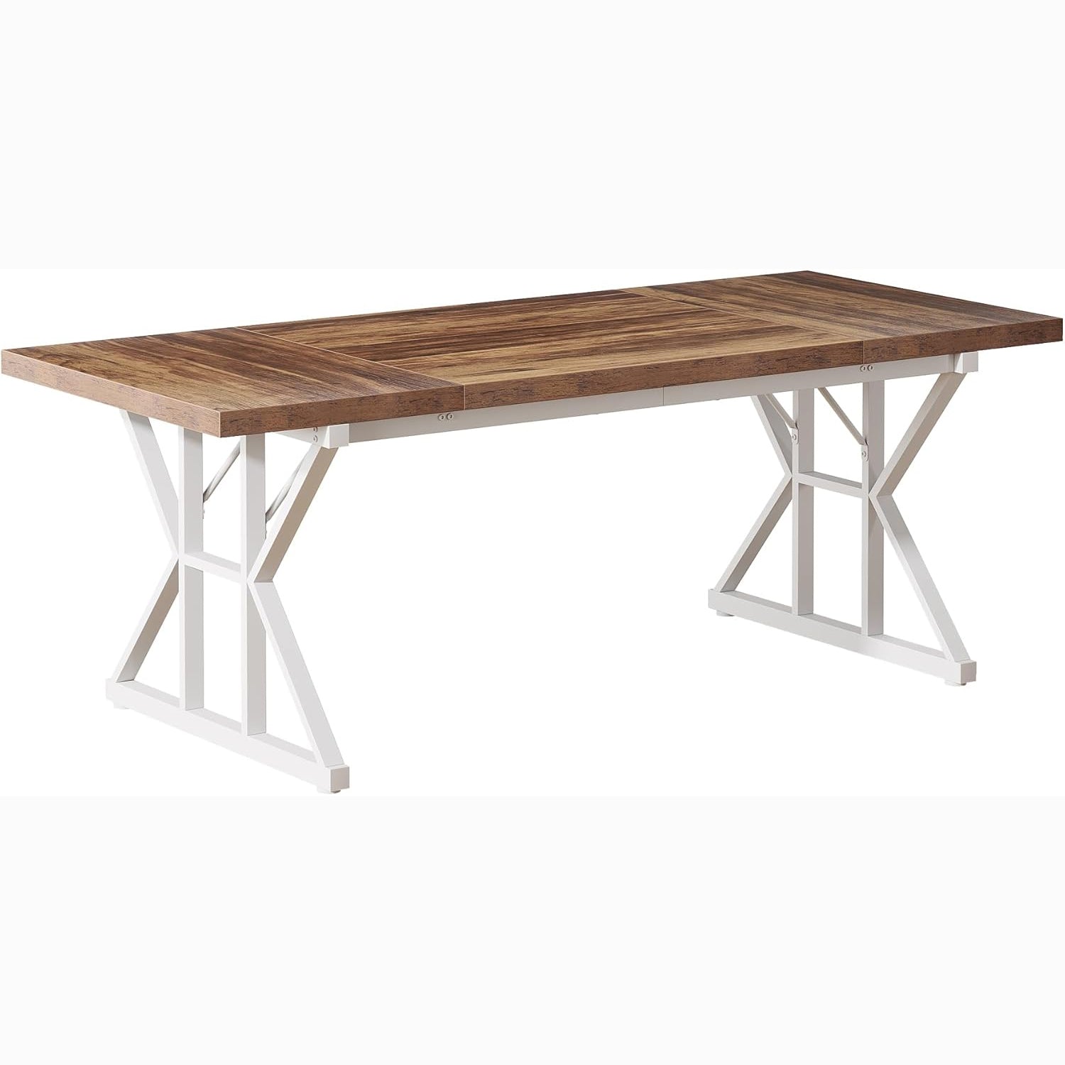 Tribesigns 70.86" Executive Desk, Industrial Style Computer Desk for Home Office