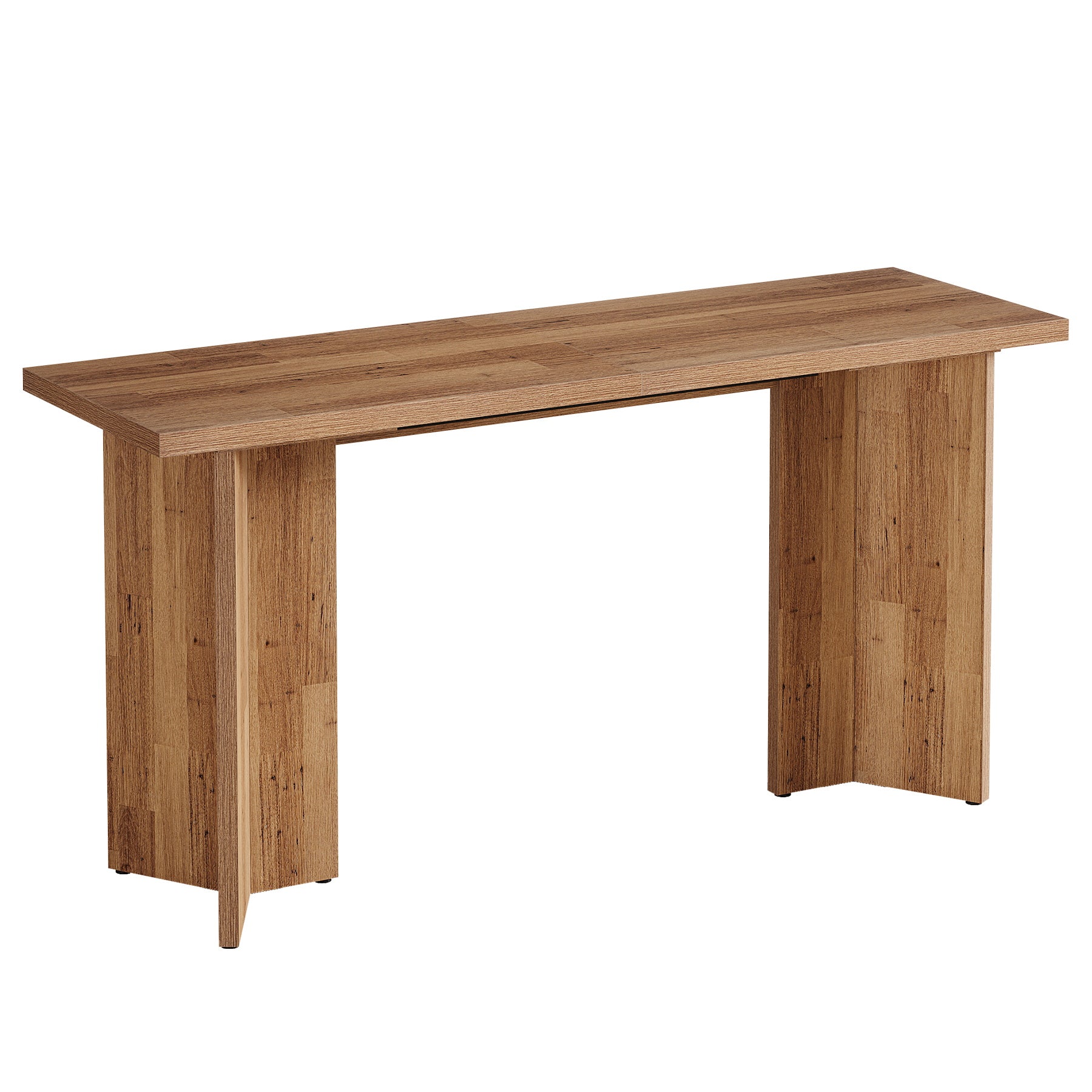 62.99" Bar Table, Modern Long Kitchen Bar Unit for Pub