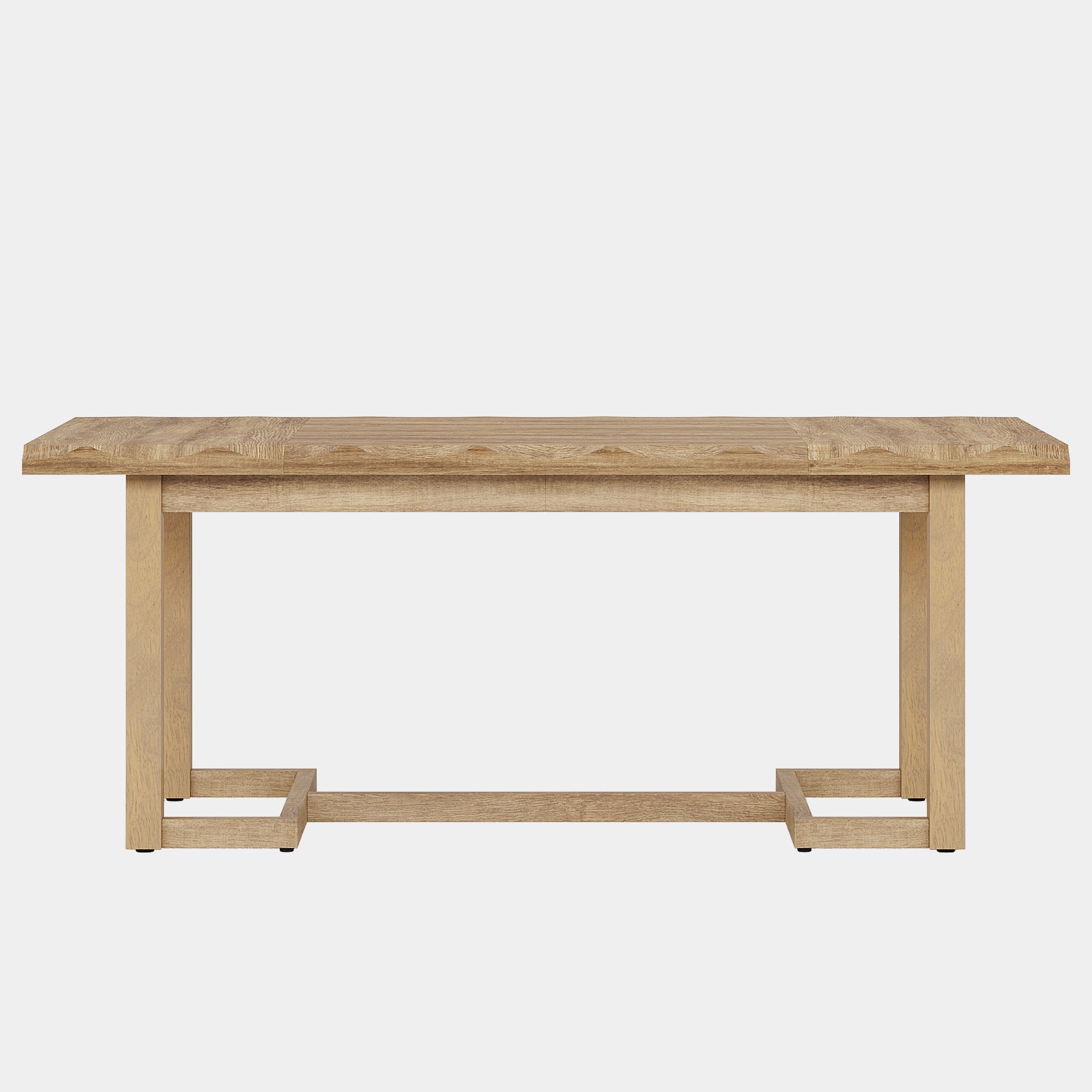 63" Computer Desk, Wood Executive Desk Study Writing Table Tribesigns