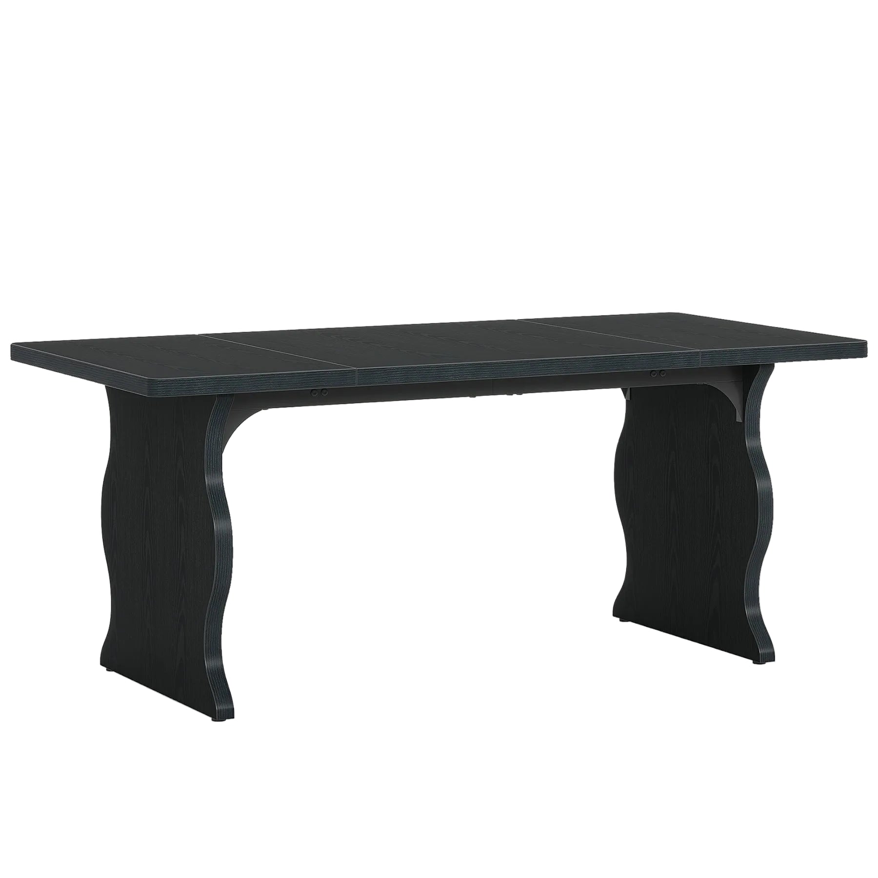 63" Dining Table, Modern Rectangular Kitchen Table for 4-6 Tribesigns