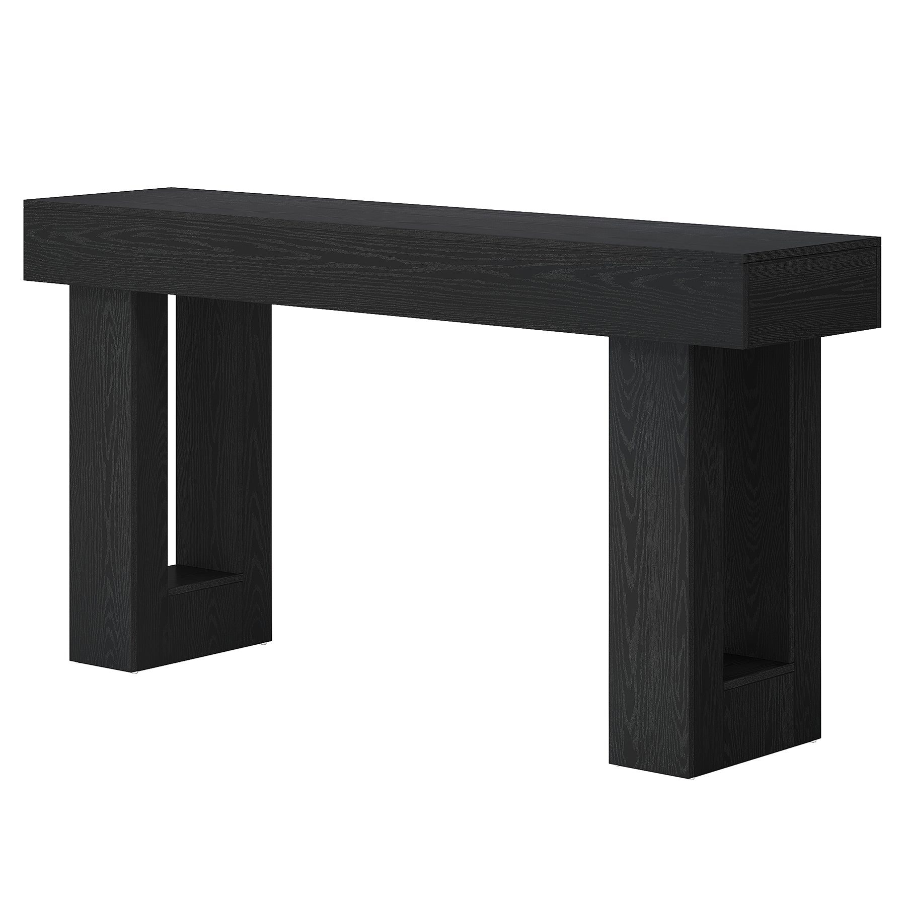 63 - Inch Console Table, Farmhouse Wooden Sofa Table Entryway Table Tribesigns