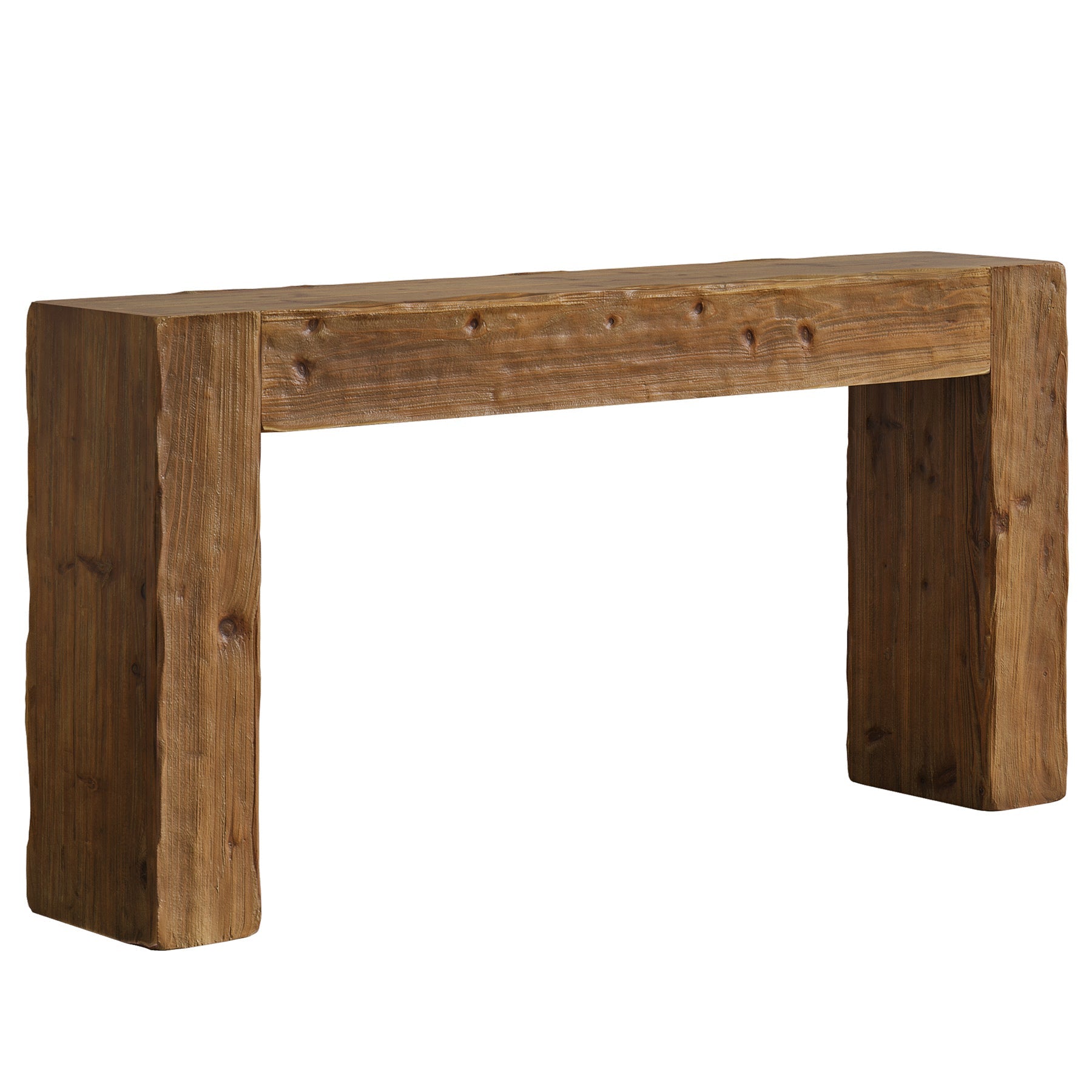 63" Wood Console Table, Farmhouse Sofa Table Entryway Table Tribesigns