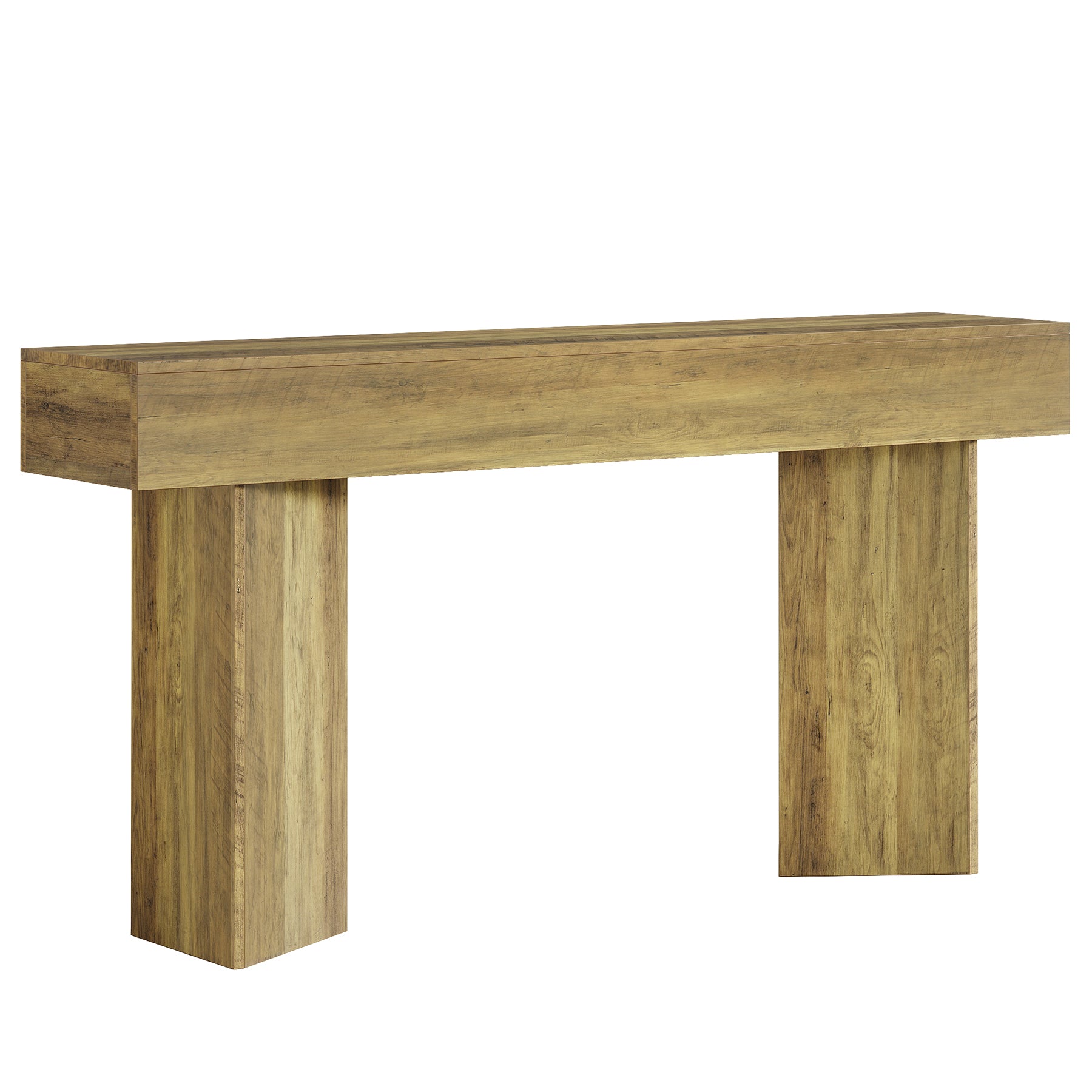 63" Console Table, Narrow Sofa Table Entry Console Table