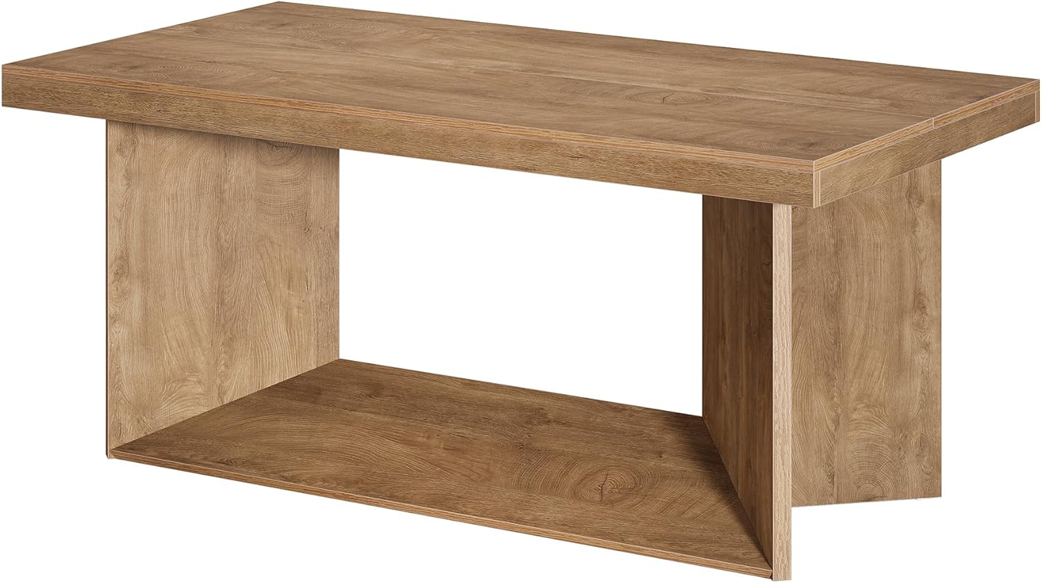 63" Dining Table, Farmhouse Kitchen Table with Heavy Duty Pedestal for 4 - 6 Tribesigns