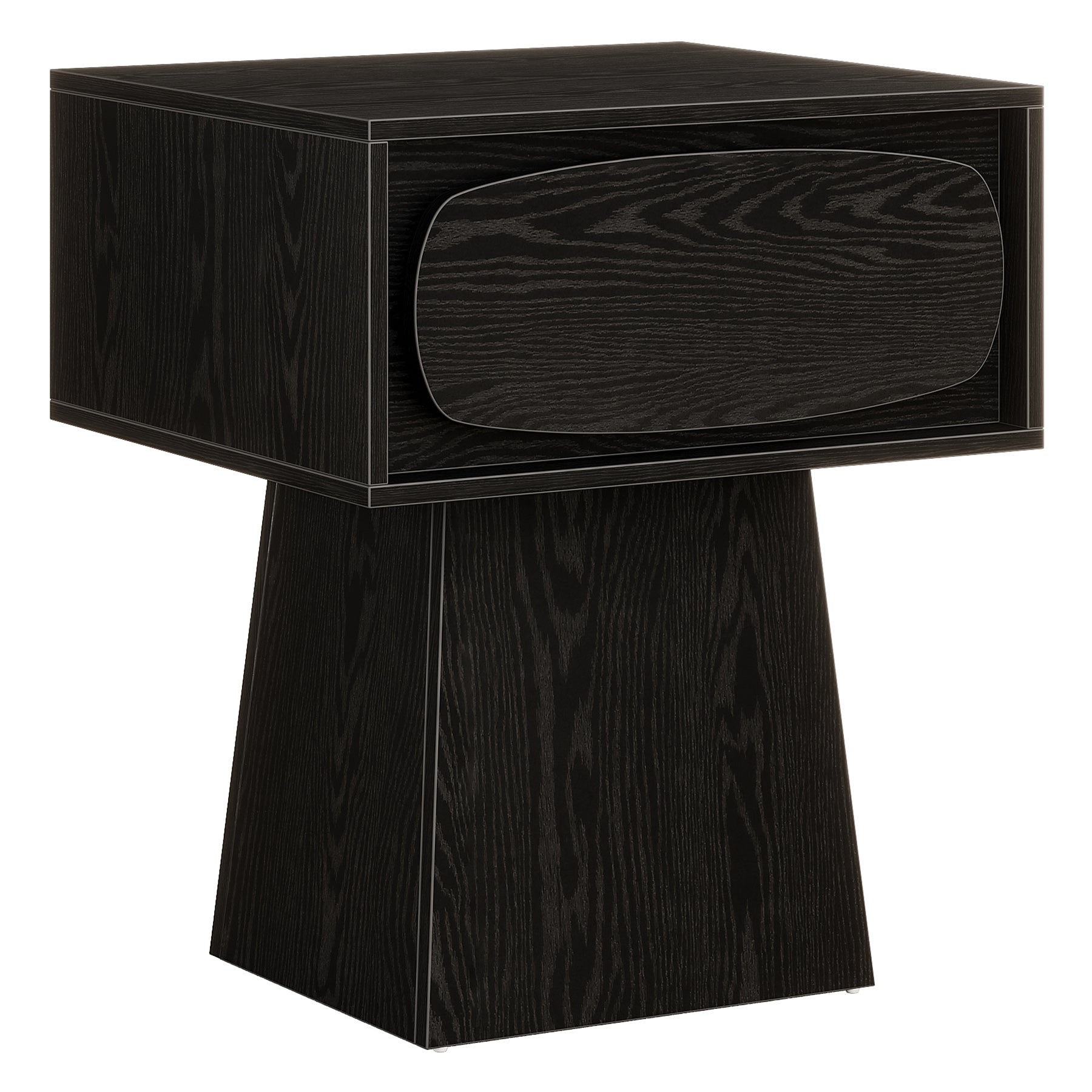 Modern Nightstand, Bed Side Table with Drawer Storage