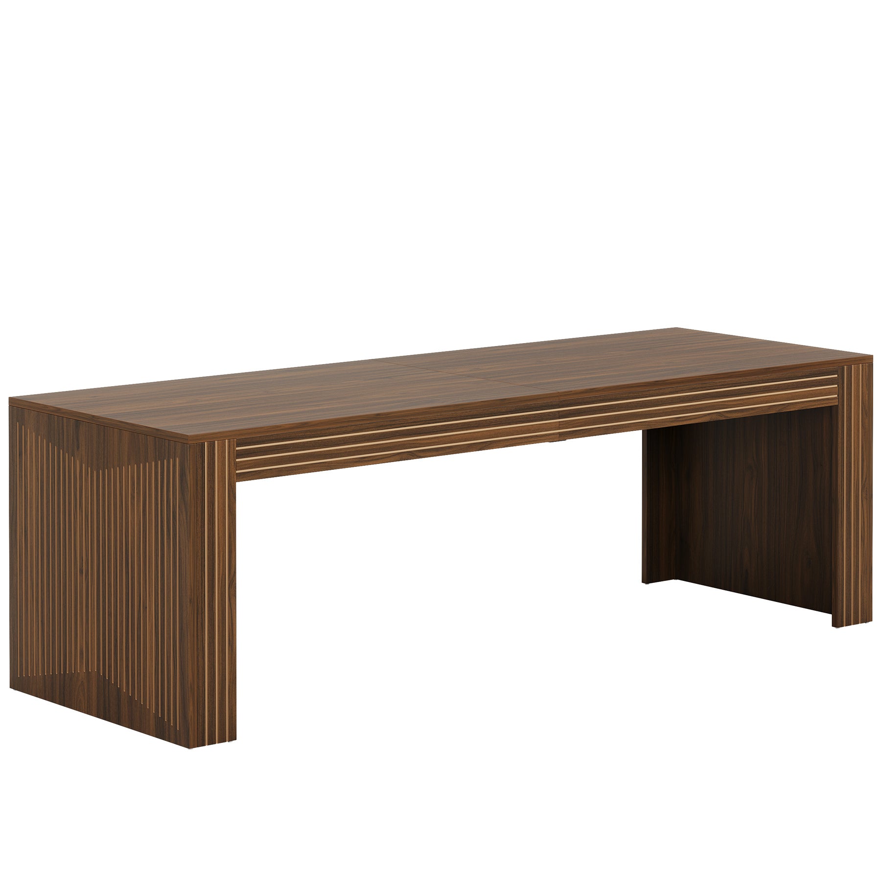 79" Two Person Desk, Computer Desk Double Office Desk Tribesigns