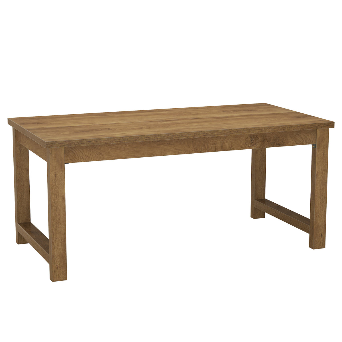 63" Executive Desk, Sturdy Home Office Computer Desk Writing Table