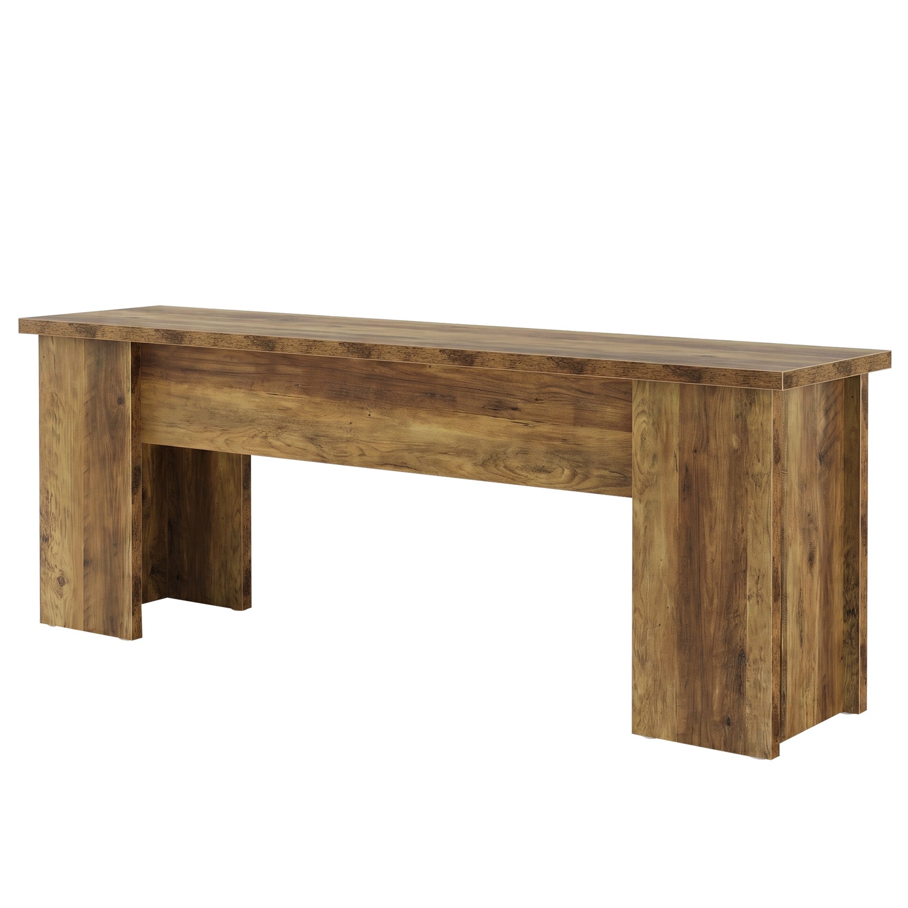 63" Farmhouse TV Stand, Long Media Console Television Stands for 55/60/65/75 Inches TVs