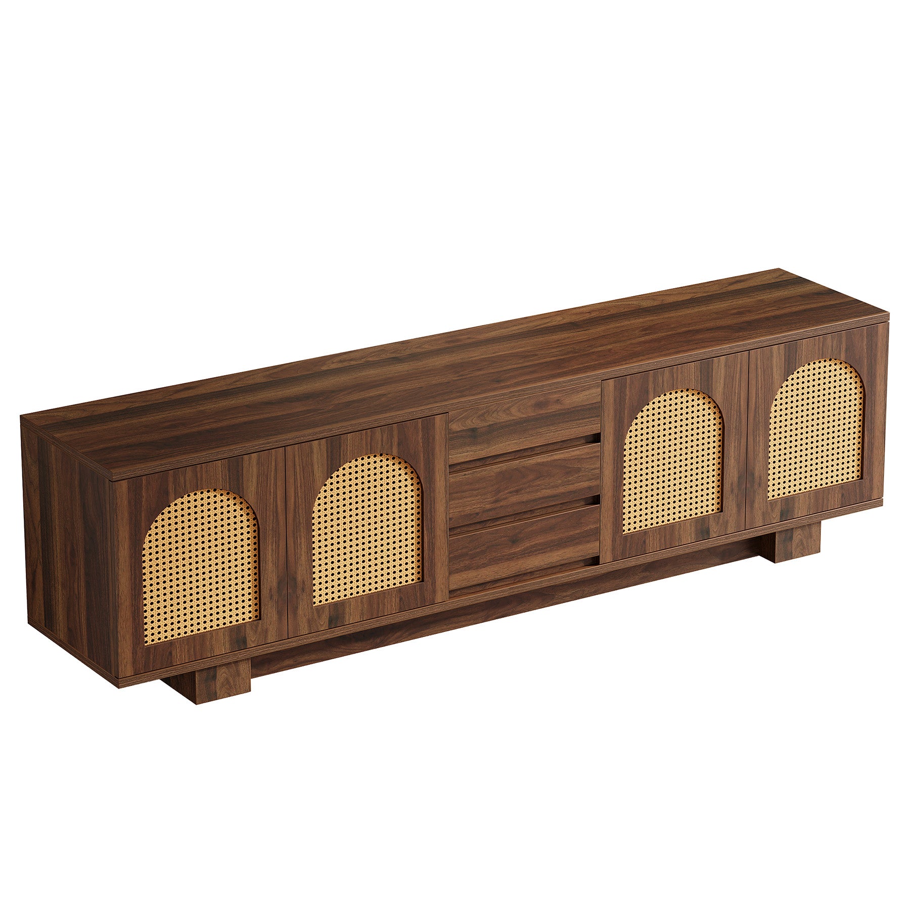 70.9" TV Stand with Storage and Drawers for TVs up to 80"