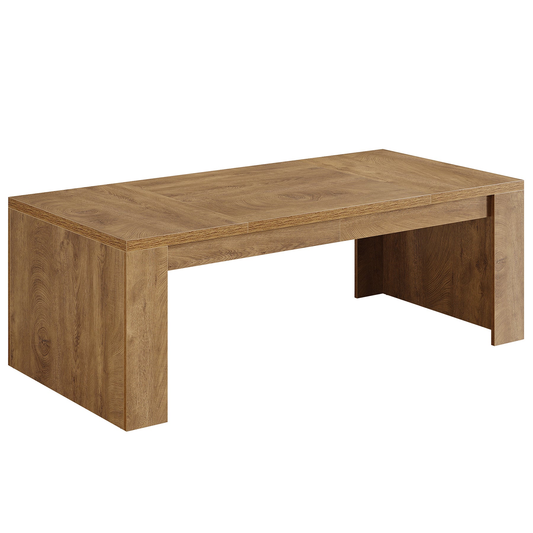 70.87" Dining Table, Rectangular Kitchen Table with Sturdy Frame for 6-8