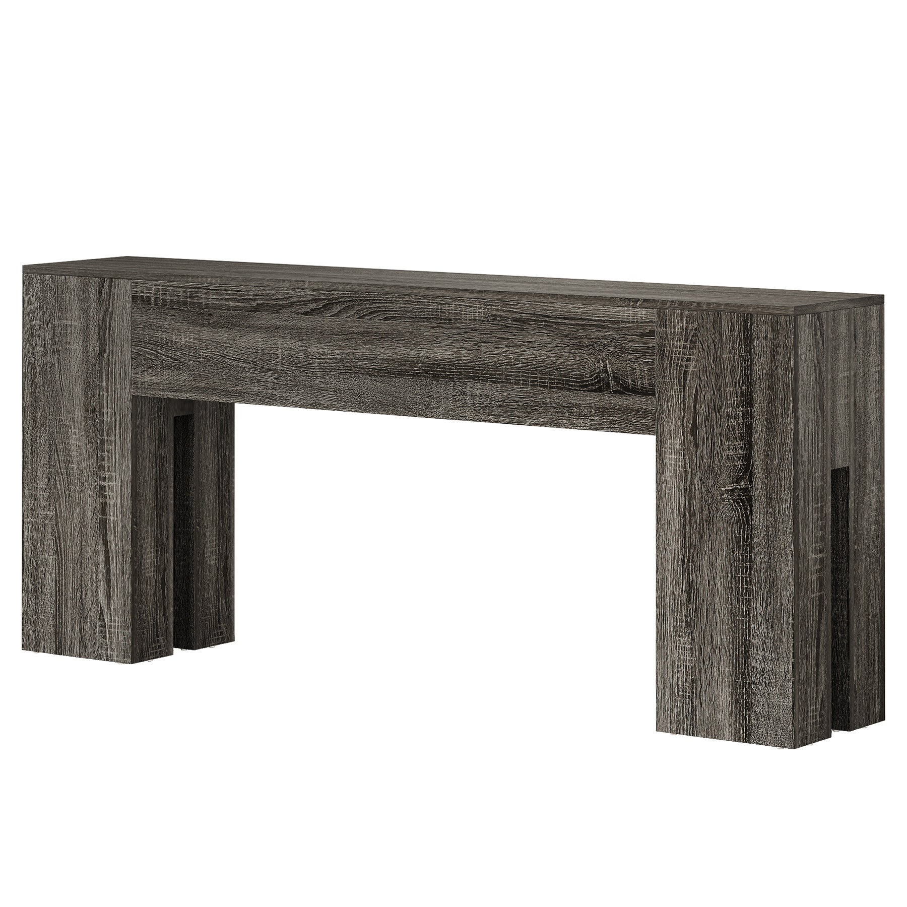 70.8" Wooden Console Table, Sturdy Sofa Hallway Table