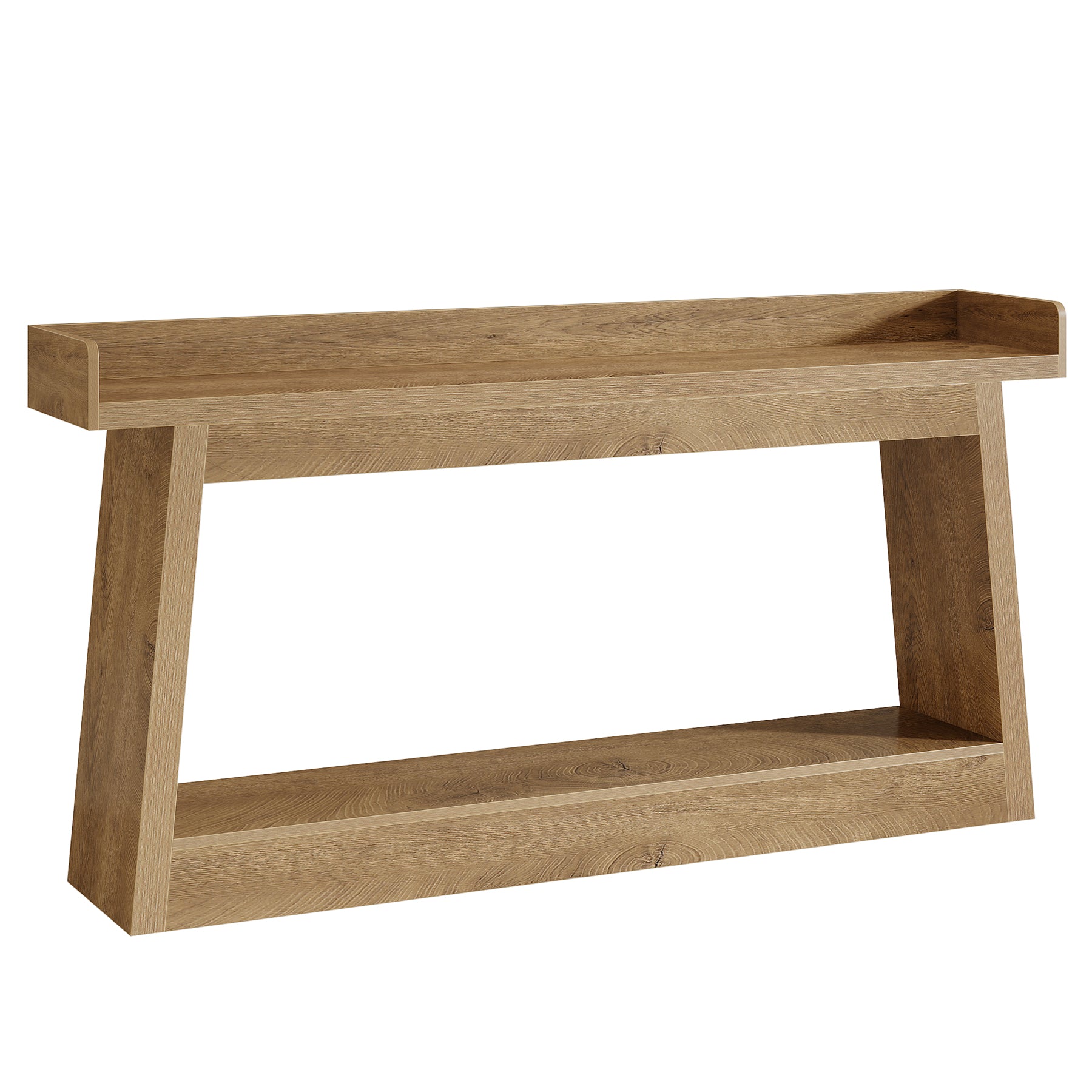 70.9" Console Table, 2-Tier Entryway Table Sofa Table with Storage