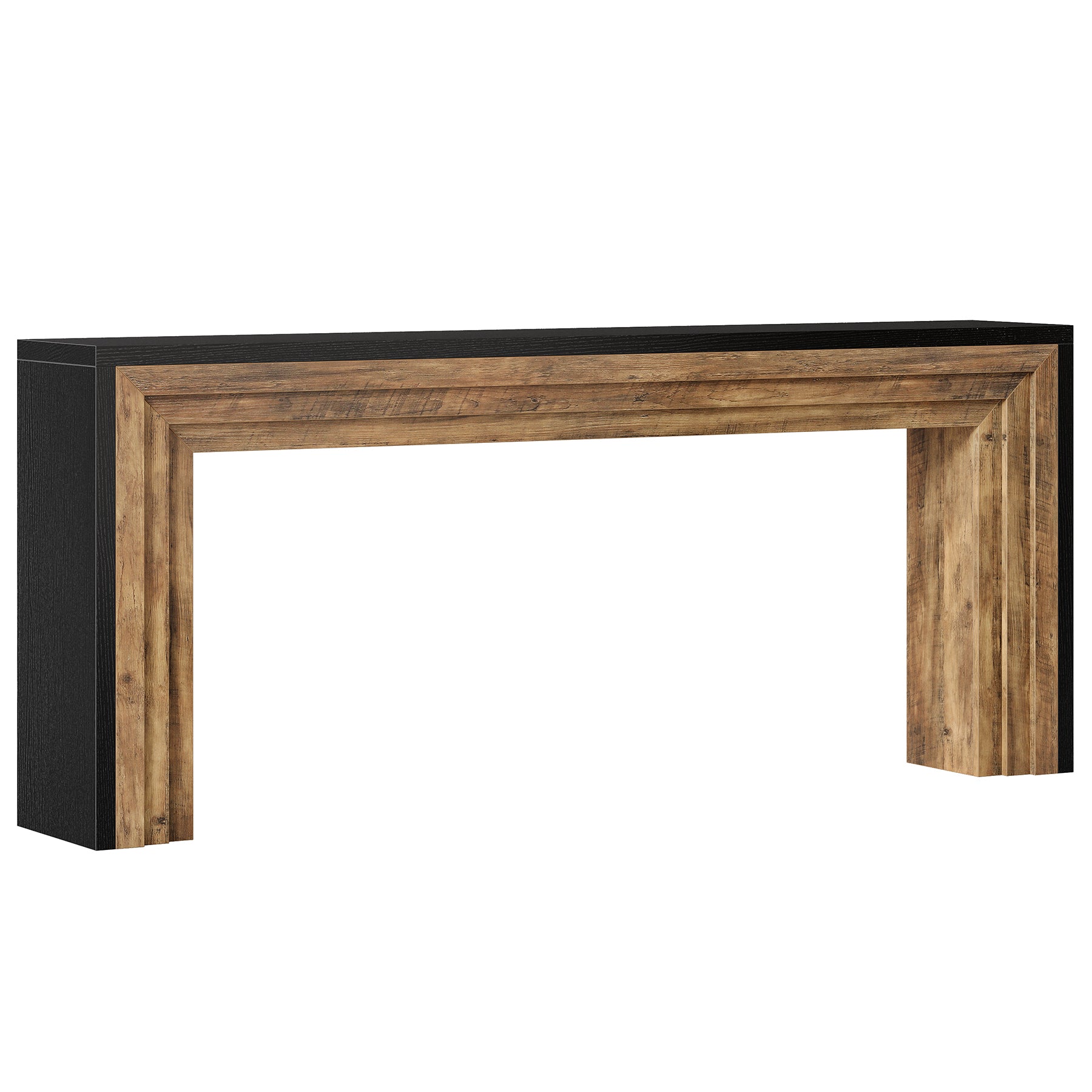 70.9" Console Table, Farmhouse Narrow Sofa Table Hallway Table Tribesigns