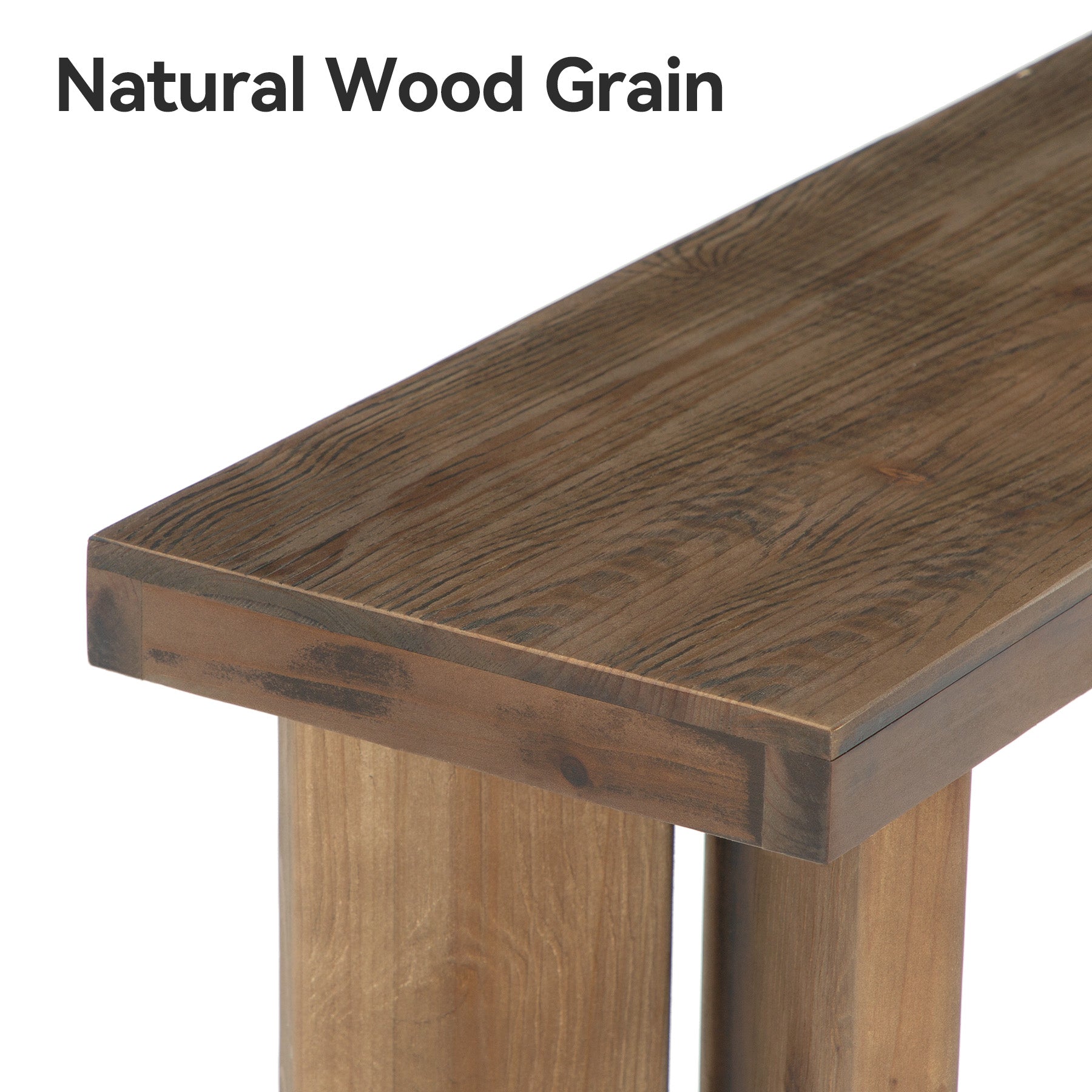 70.9" Console Table, Solid Wood Sofa Table Entryway Foyer Table