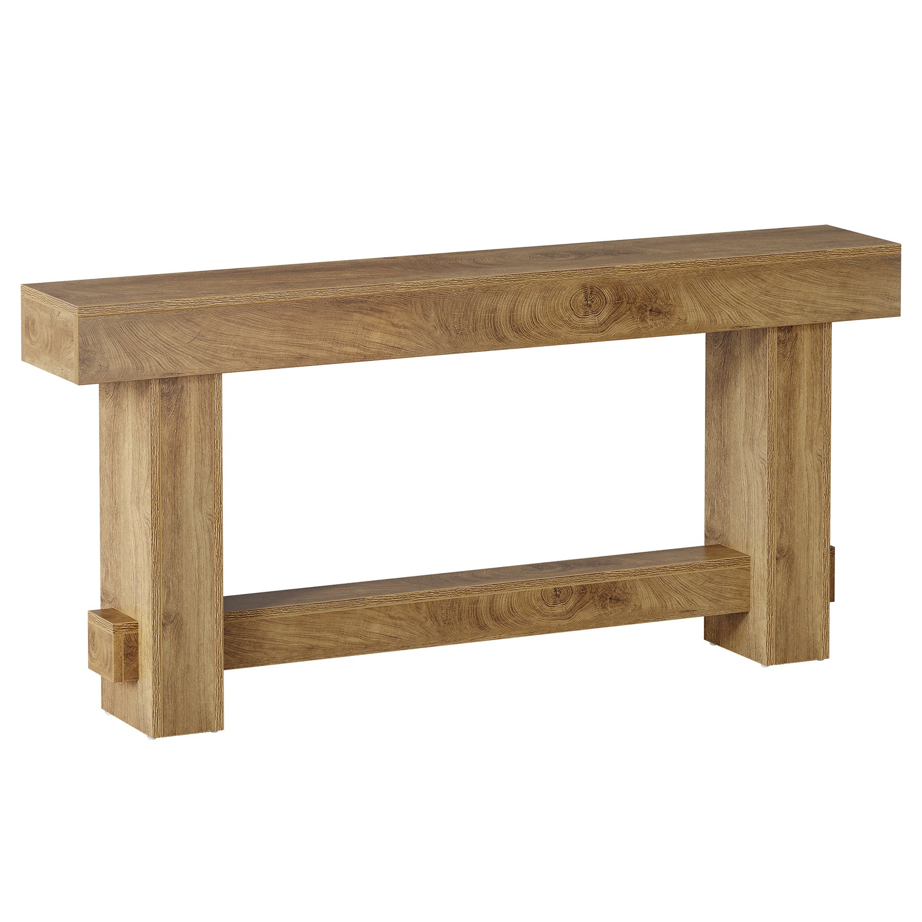 70.9" Console Table, Wooden Farmhouse Sofa Table Hallway Table