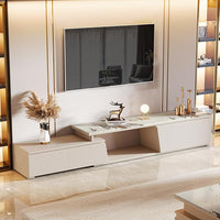 70.8" TV Stand, Modern Entertainment Center with 3 Drawers Storage Tribesigns