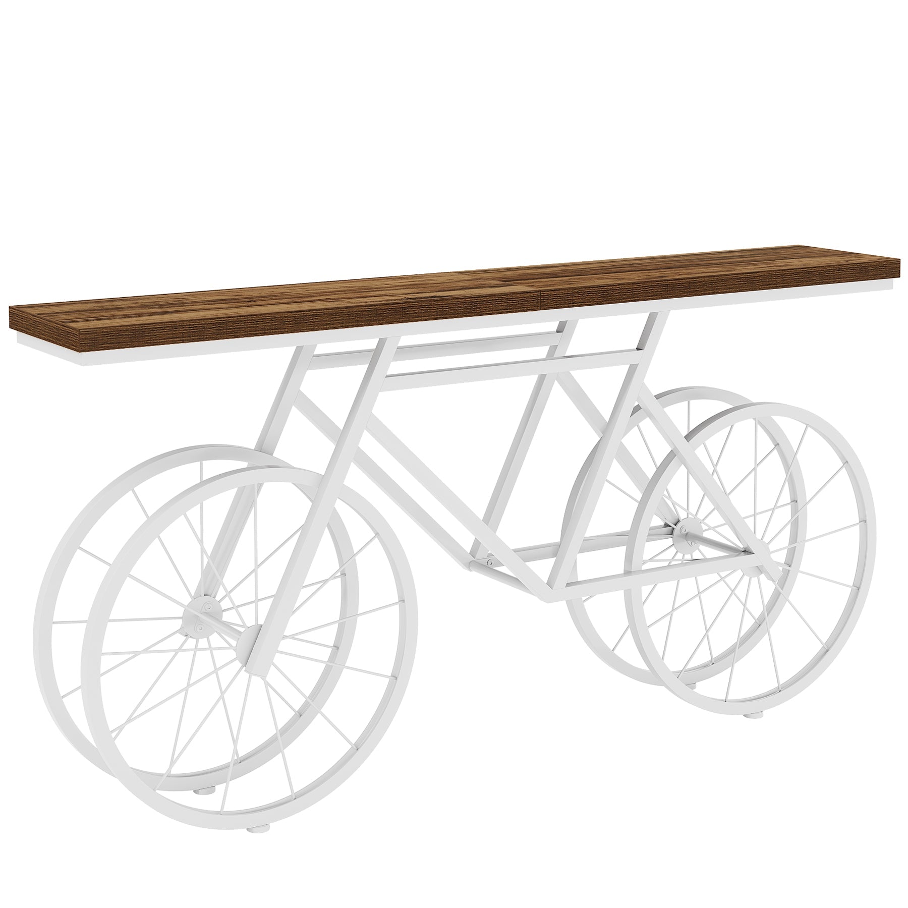70.9" Bike Console Table, Extra Long Bicycle Tables Tribesigns