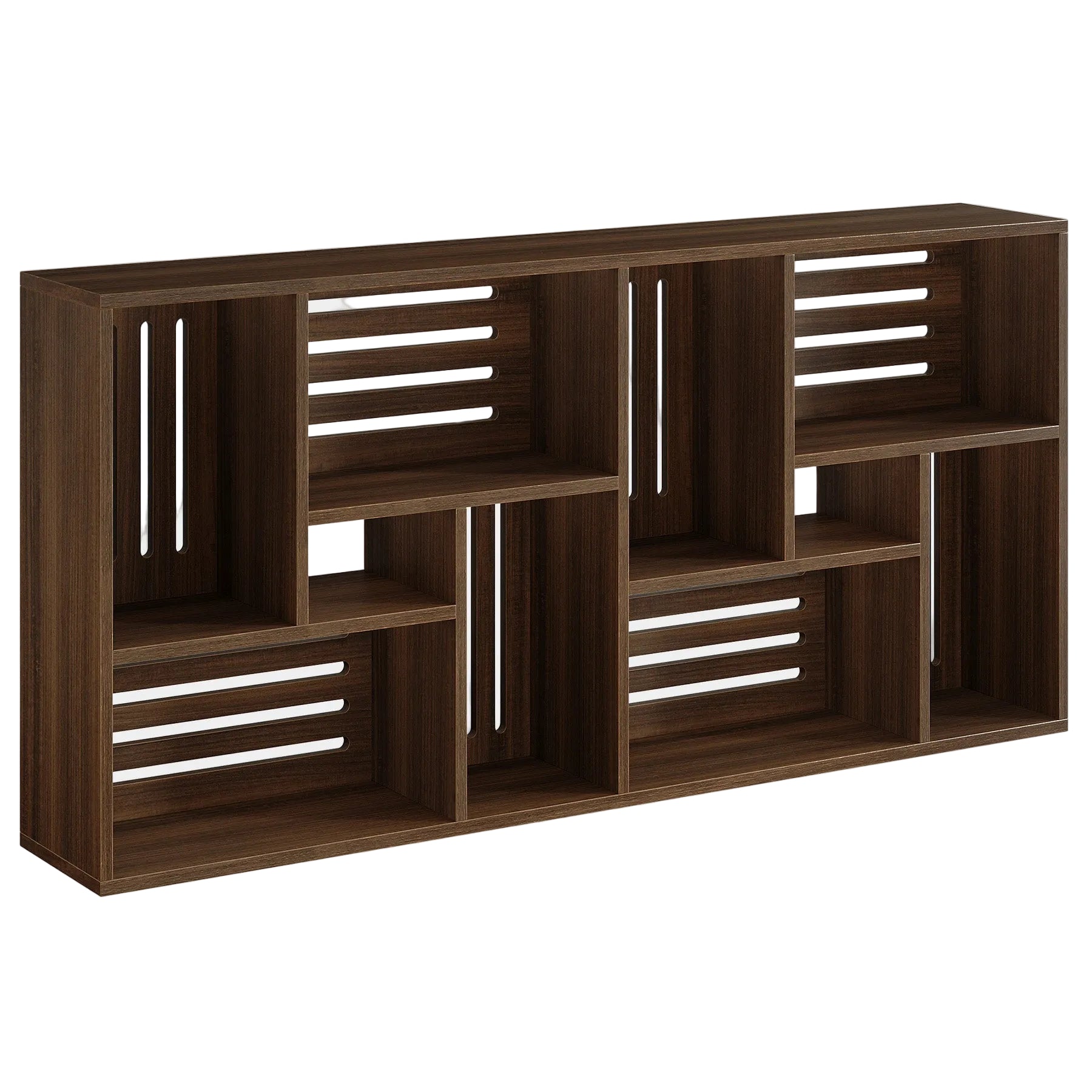 70.9" Console Table, 3 - Tier Entryway Table Sofa Table with Storage Shelves Tribesigns