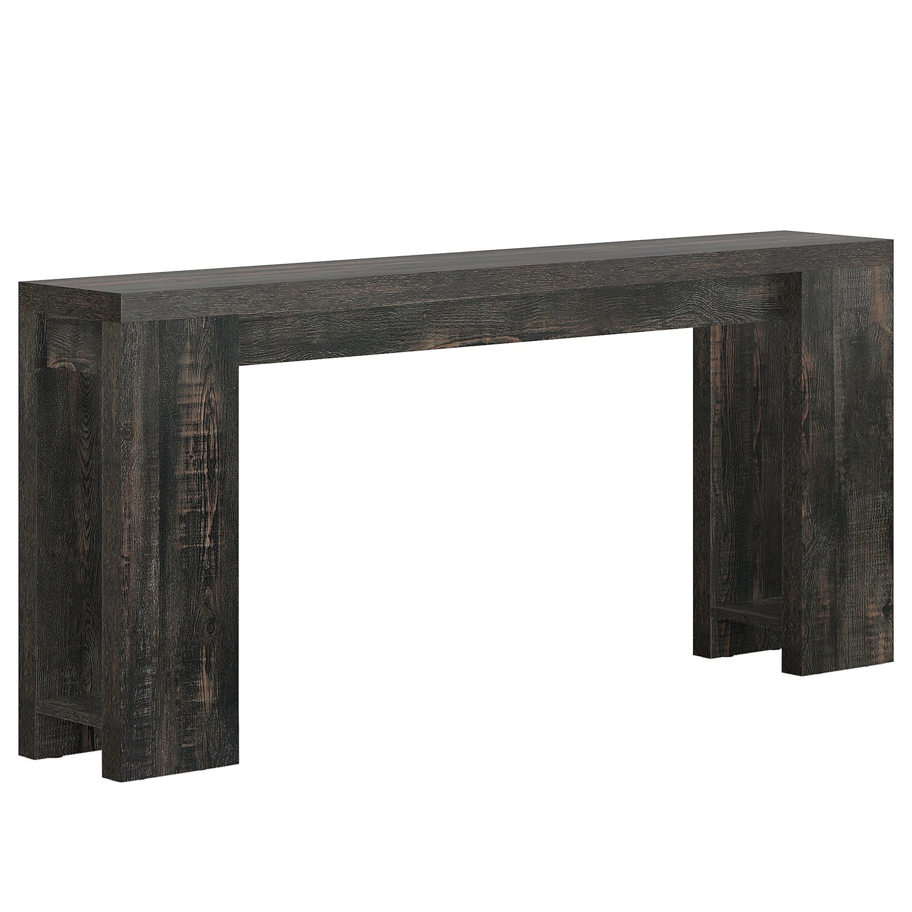 70.9" Wood Console Table, Farmhouse Sofa Table Entryway Table Tribesigns