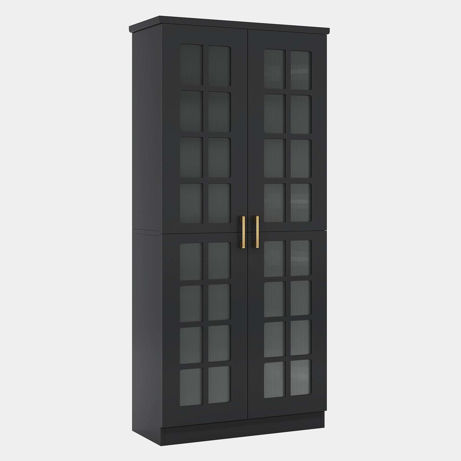 71" Shoe Cabinet, 8 - tier Shoe Storage Racks With Adjustable Shelves Tribesigns