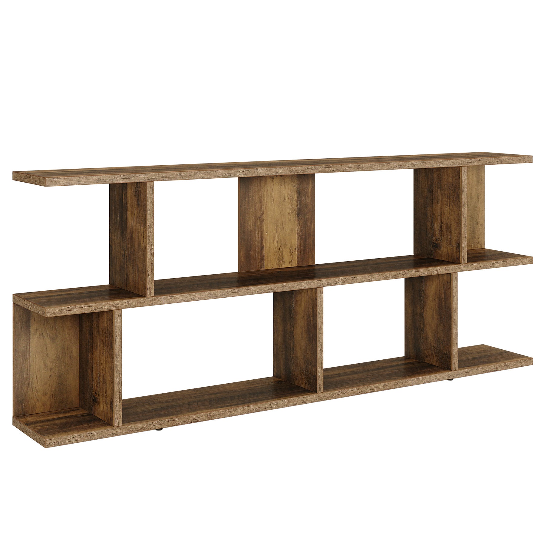 71" Console Table, 3 Tier Farmhouse Sofa Table with Storage