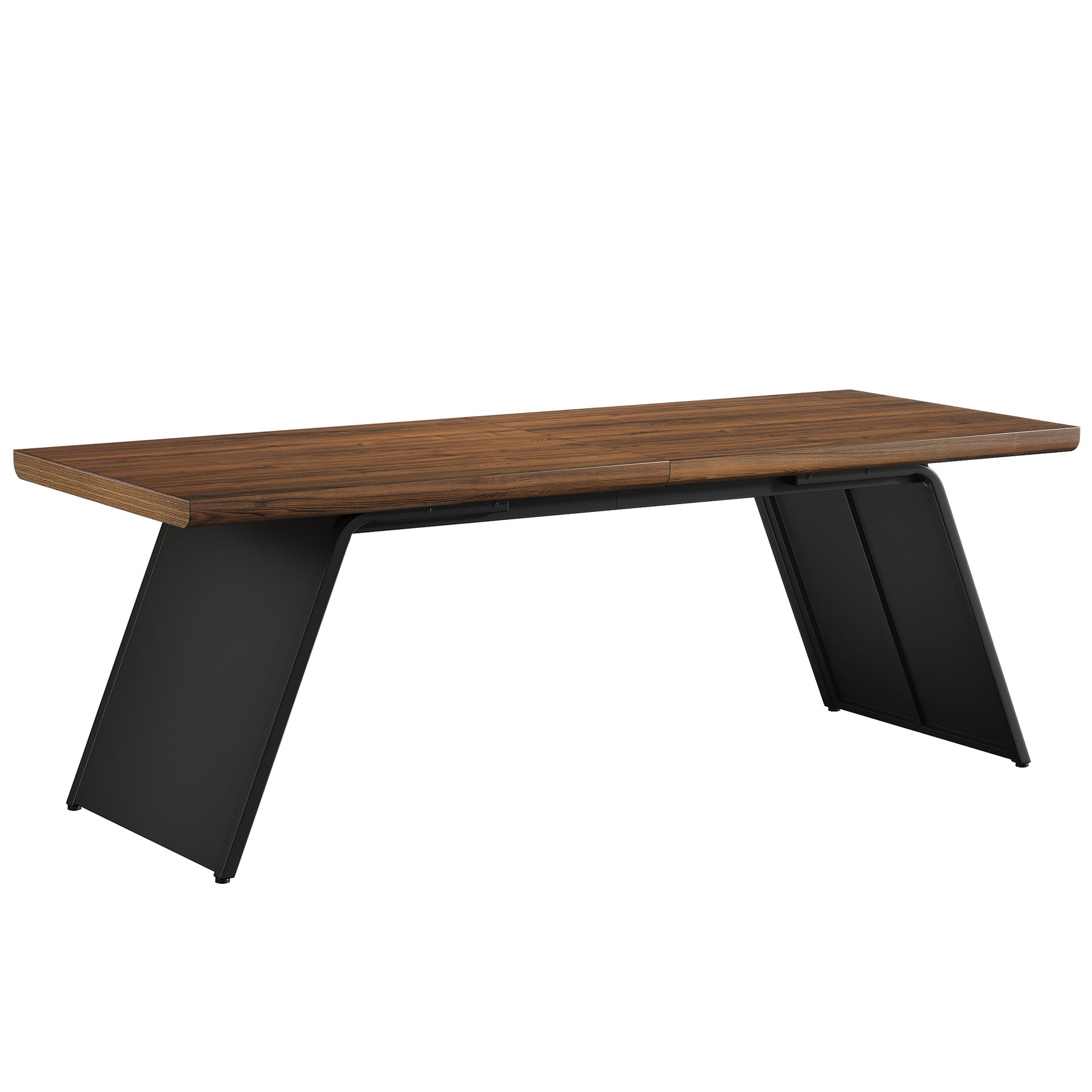 79" Double Desk, Extra Long Computer Desk Heavy Duty Writing & Gaming Table