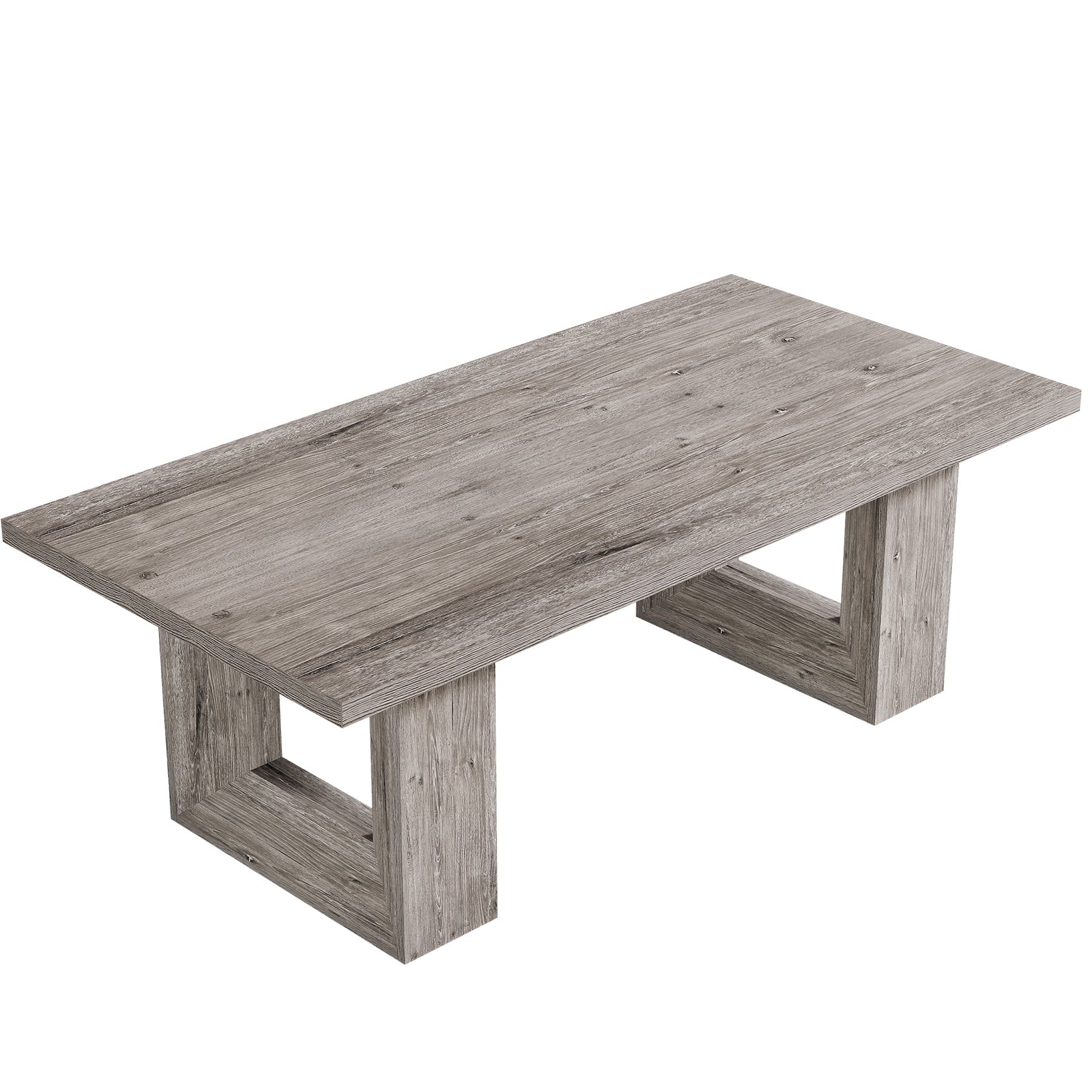 62.99" Executive Desk, Rectangular Computer Desk Conference Table for 6-8