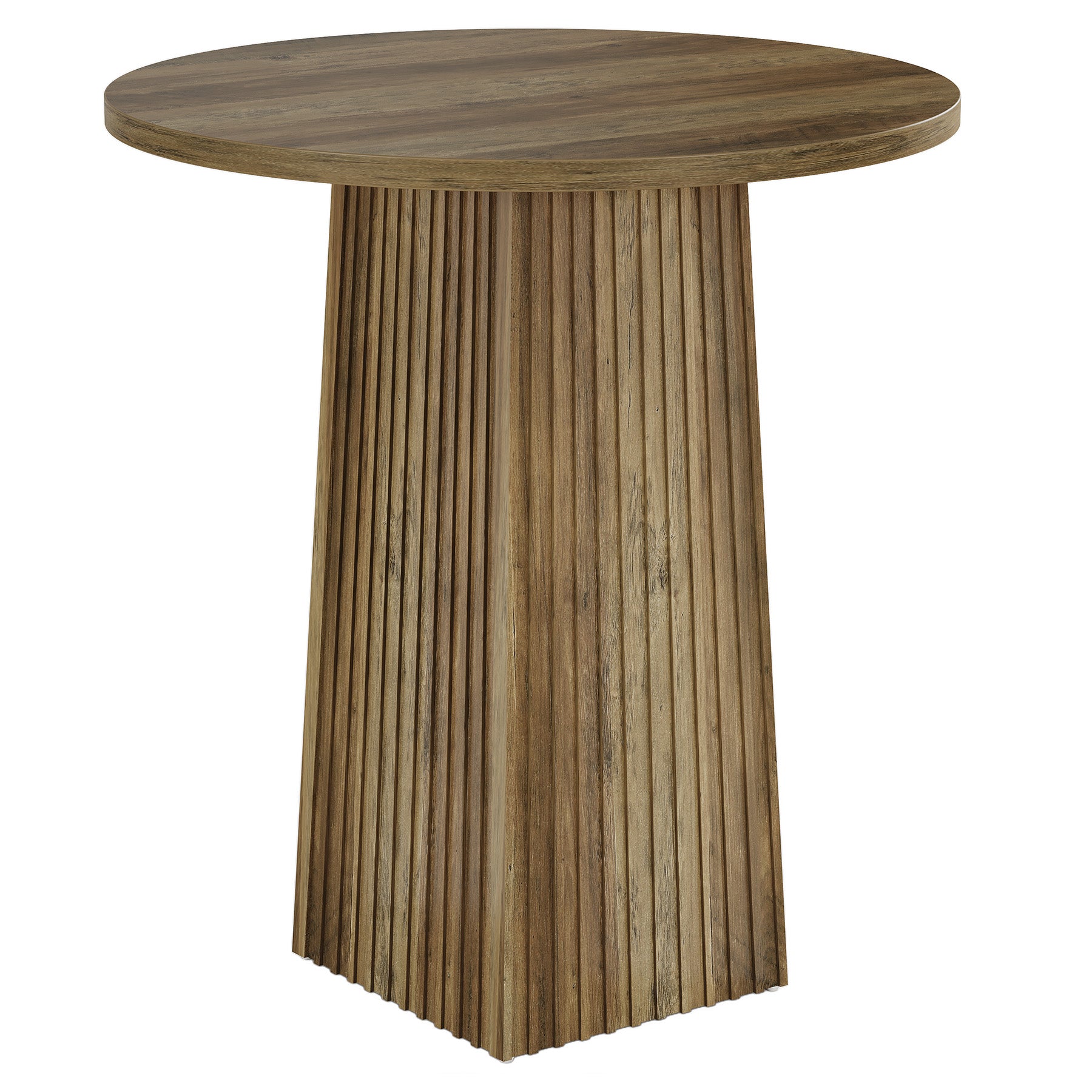 Round Bar Table, 31.5" Pub Table Dining Table for Dining Room, Kitchen
