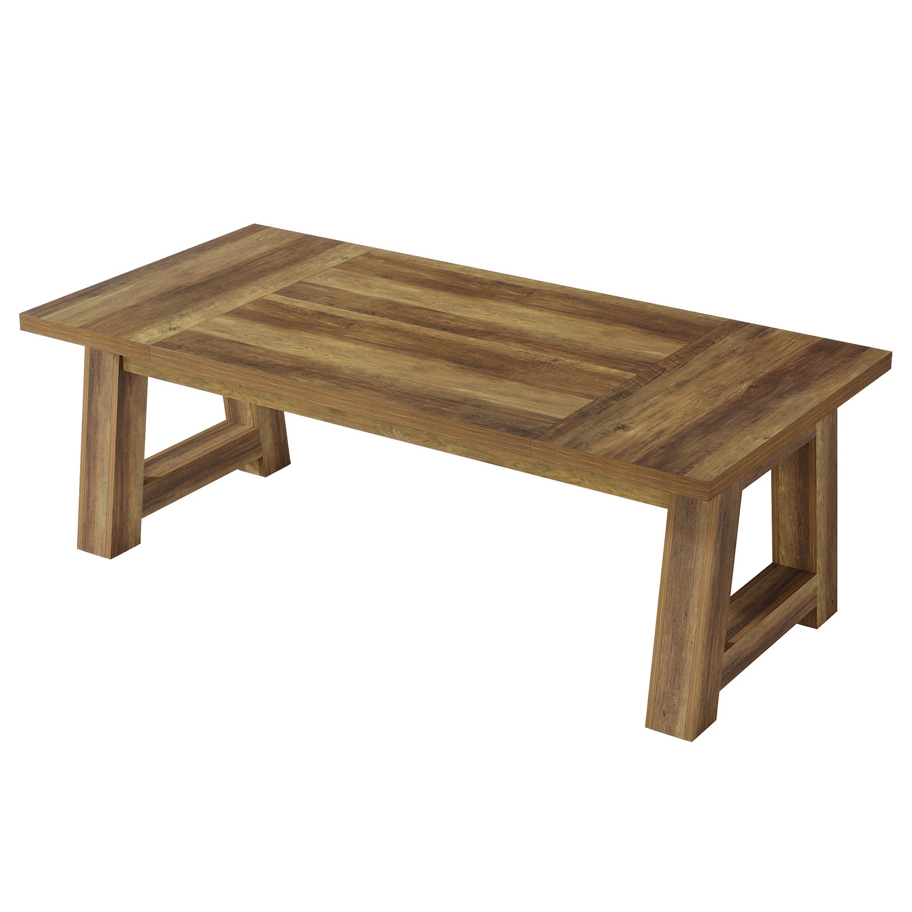 70.5'' Dining Table for 6 - 8, Farmhouse Kitchen Table with Sturdy Legs Tribesigns