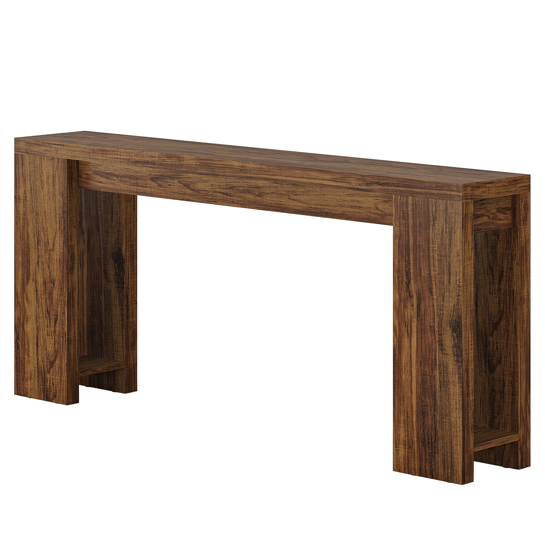 70.9" Console Table, Narrow Entryway Sofa Table Behind Couch