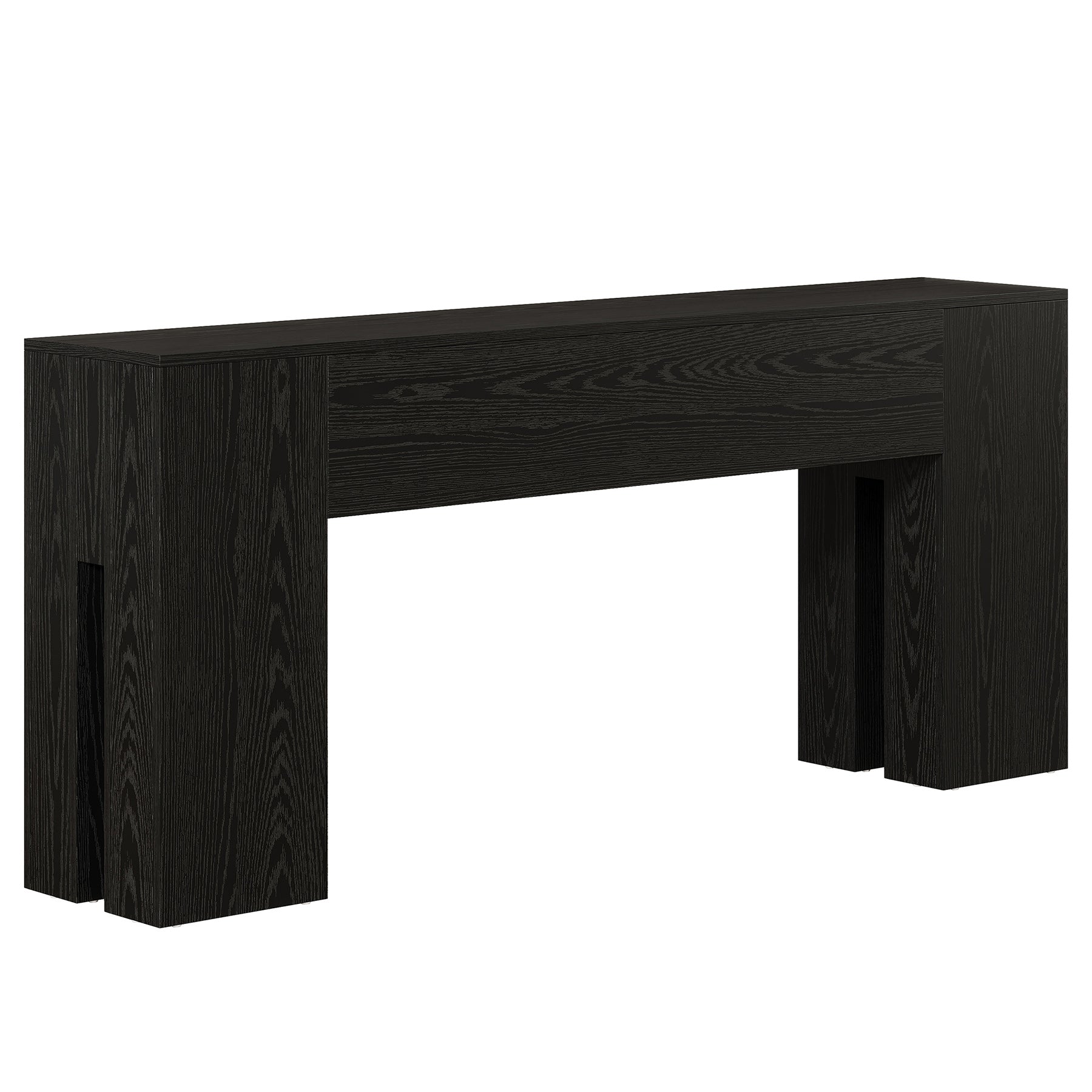 70.8" Wooden Console Table, Sturdy Sofa Hallway Table