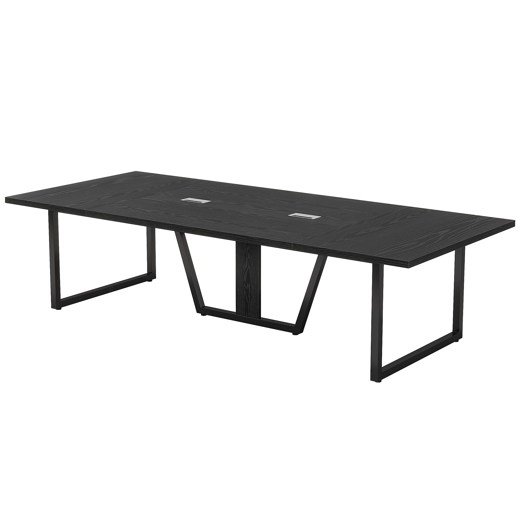 8FT Conference Table, 94.49" Large Meeting Table for 10 People Tribesigns