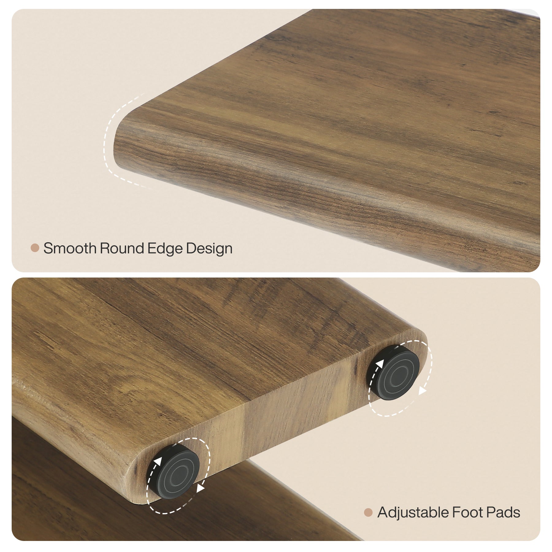 70.87" Console Table, Mid-Century Modern Sofa Table Behind Couch