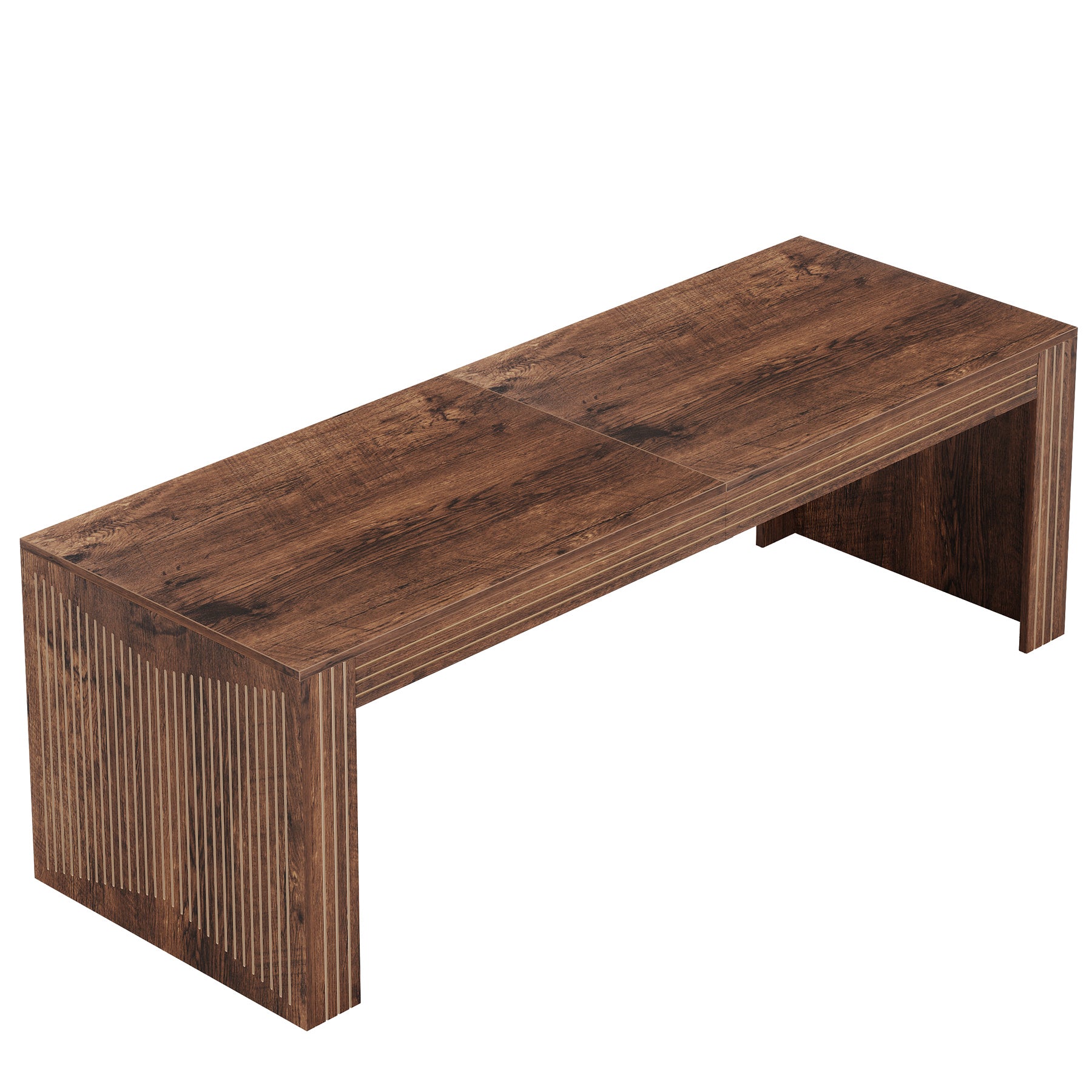 79" Two Person Desk, Double Computer Desk for Home Office