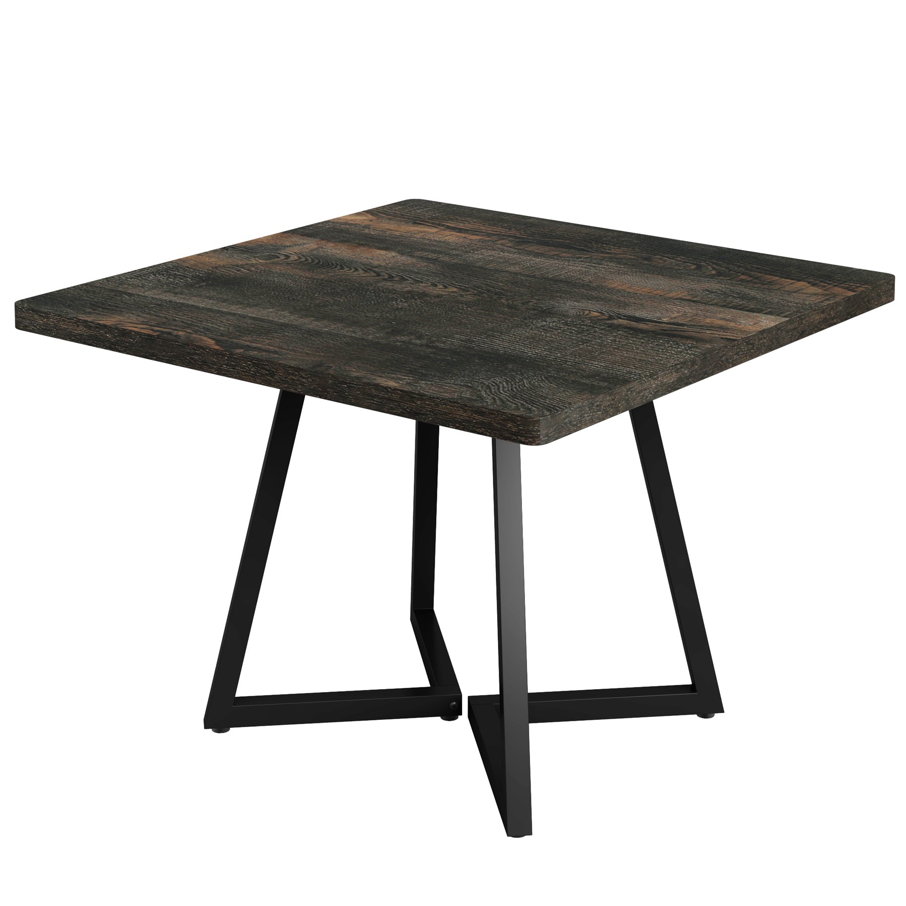 31.5" Square Dining Table, Wood Kitchen Table for 4