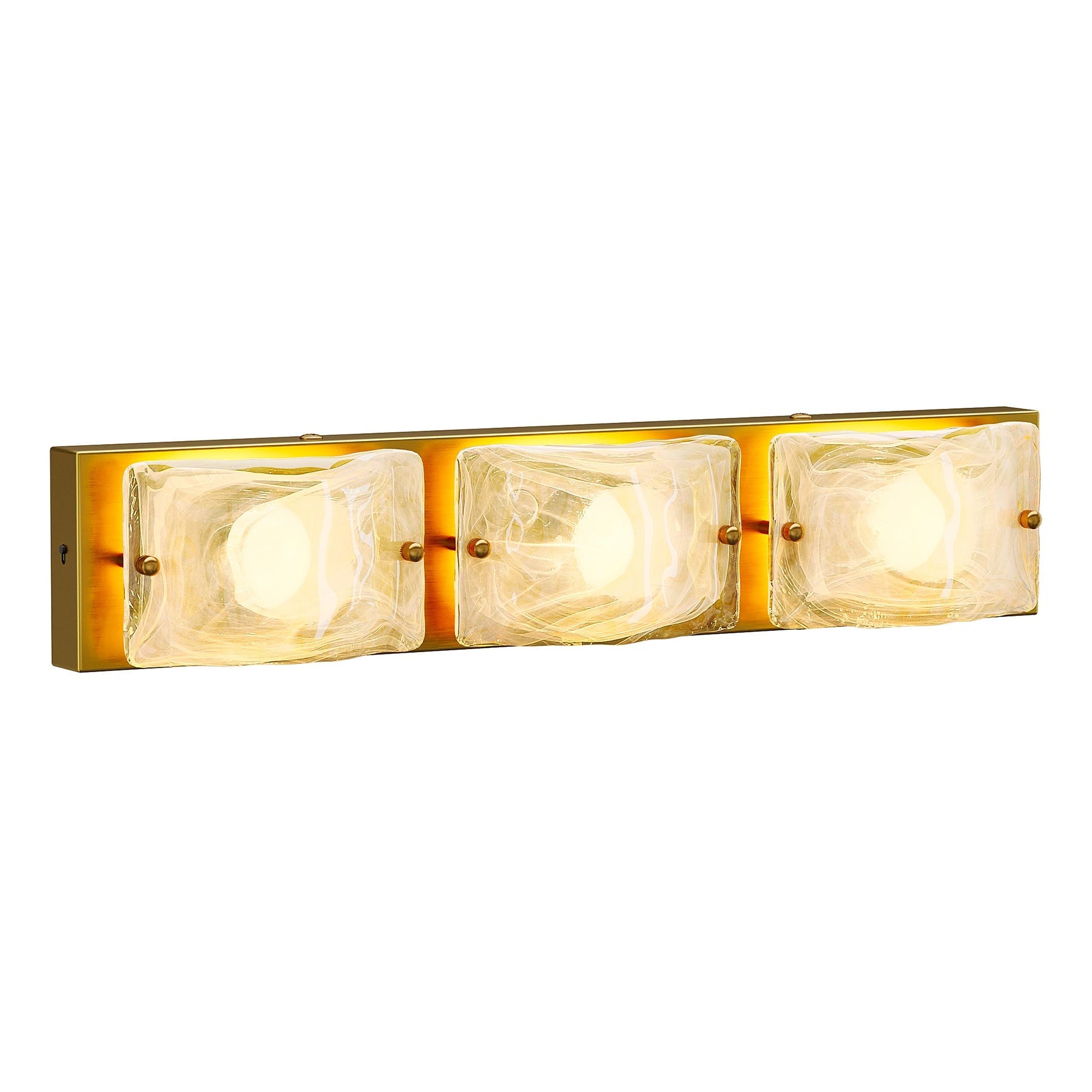 Cloud Glass Vanity Light, LED Modern Bathroom Wall Lighting Fixtures Tribesigns