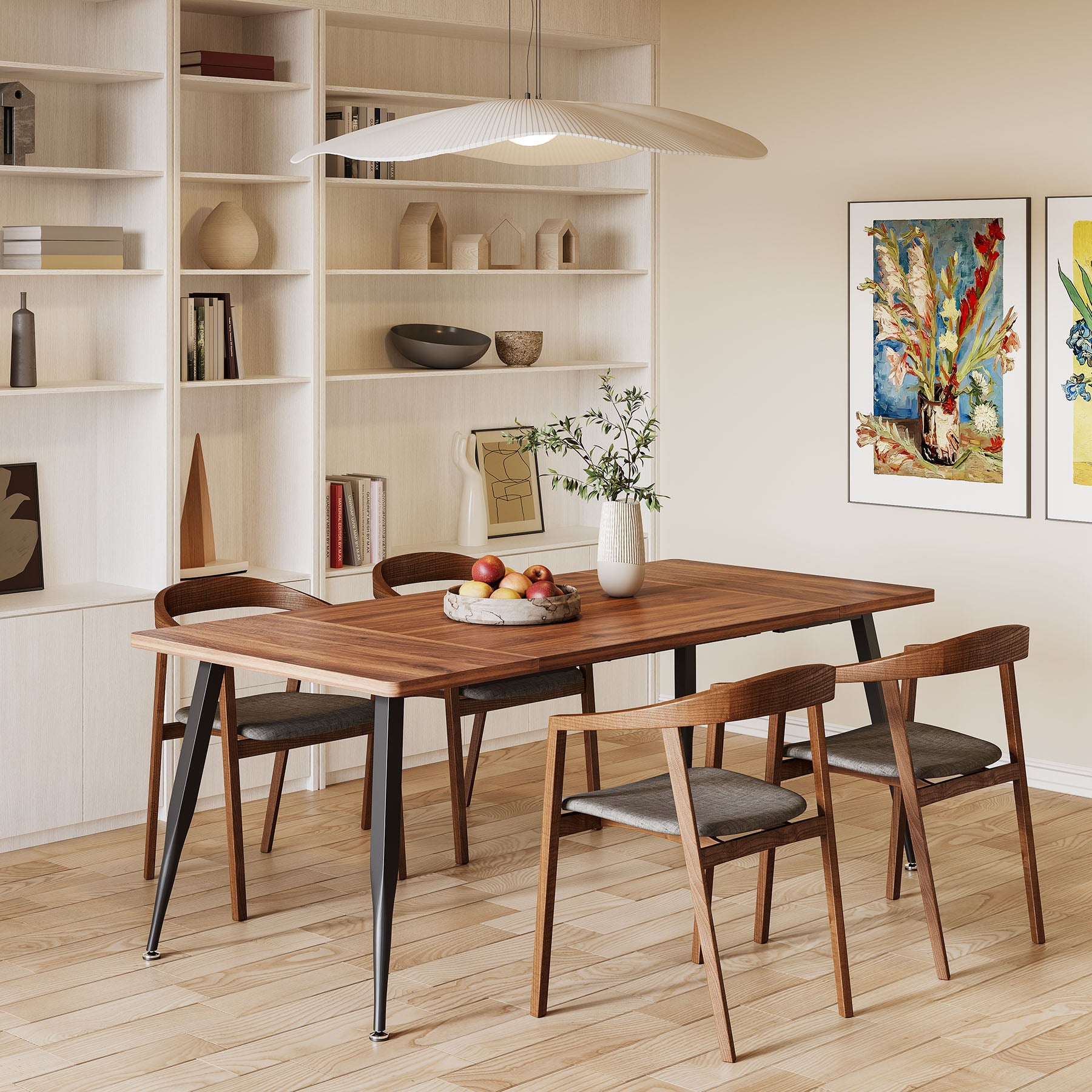 Tribesigns Dining Table, Kitchen Dinner Table for to