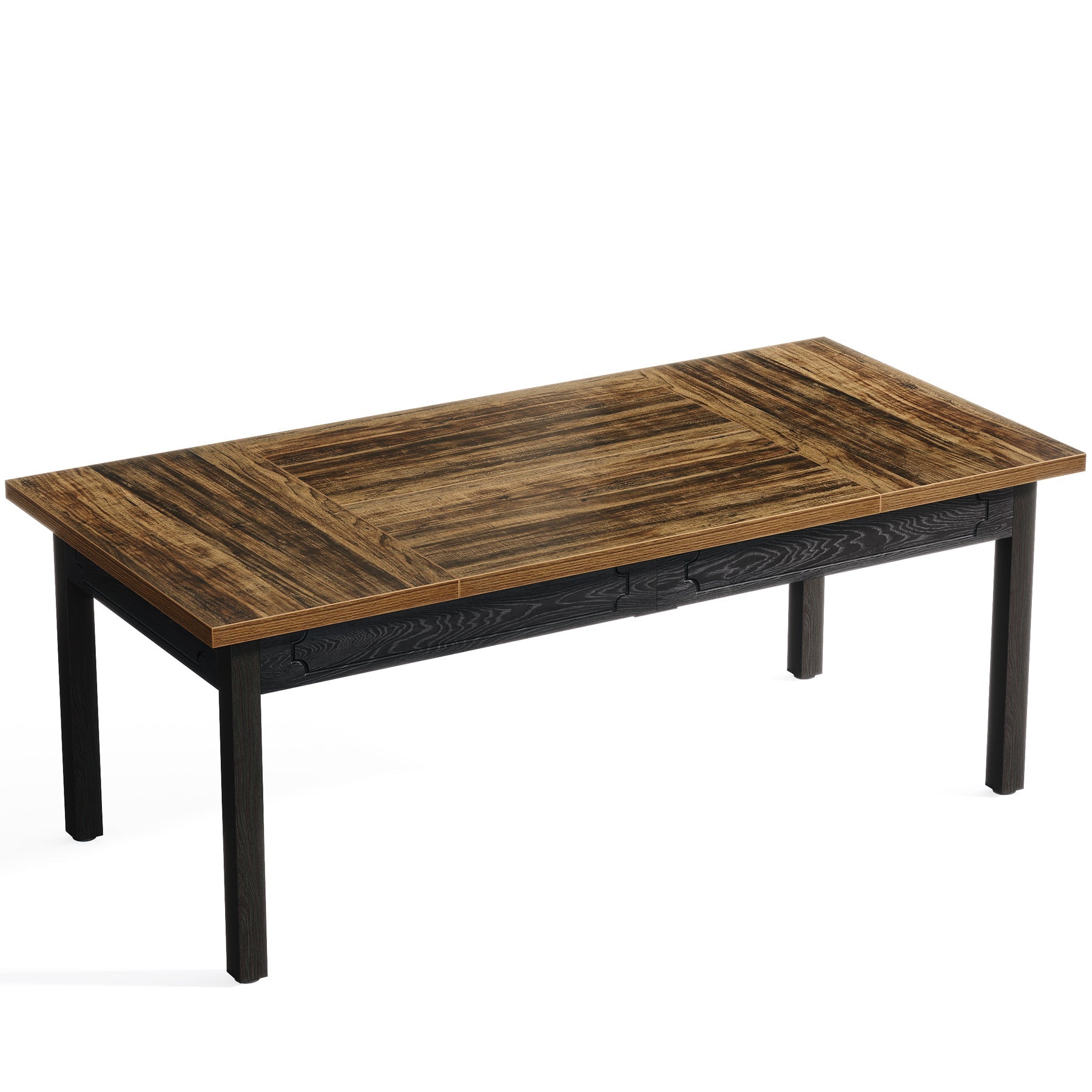 Modern Dining Table, 63" Kitchen Table For 4 - 6 People Tribesigns
